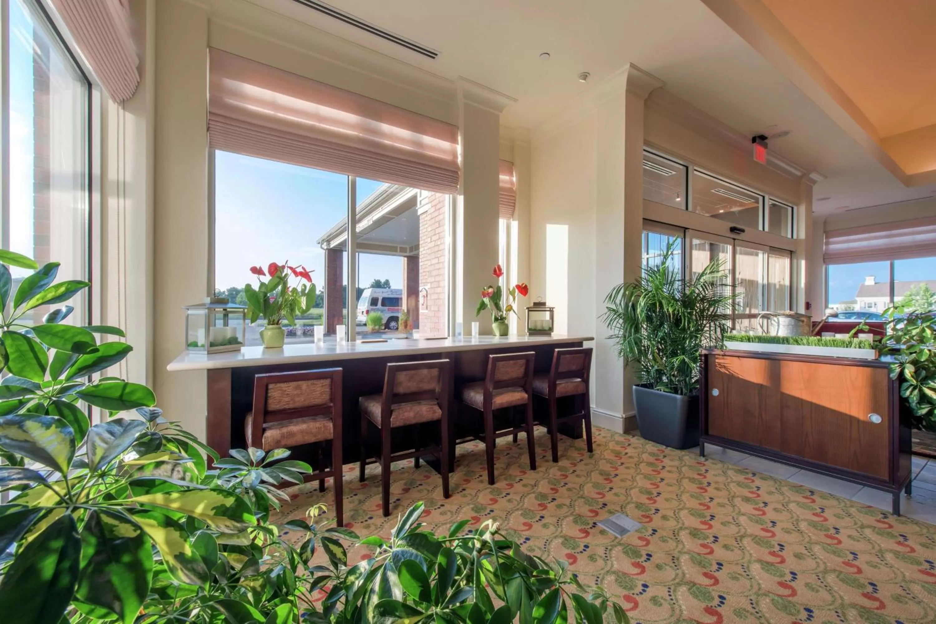 Lobby or reception in Hilton Garden Inn Devens Common