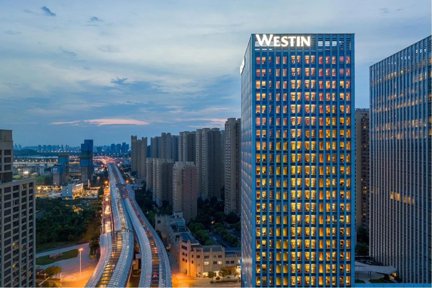 Property building in The Westin Wuhan Hanyang
