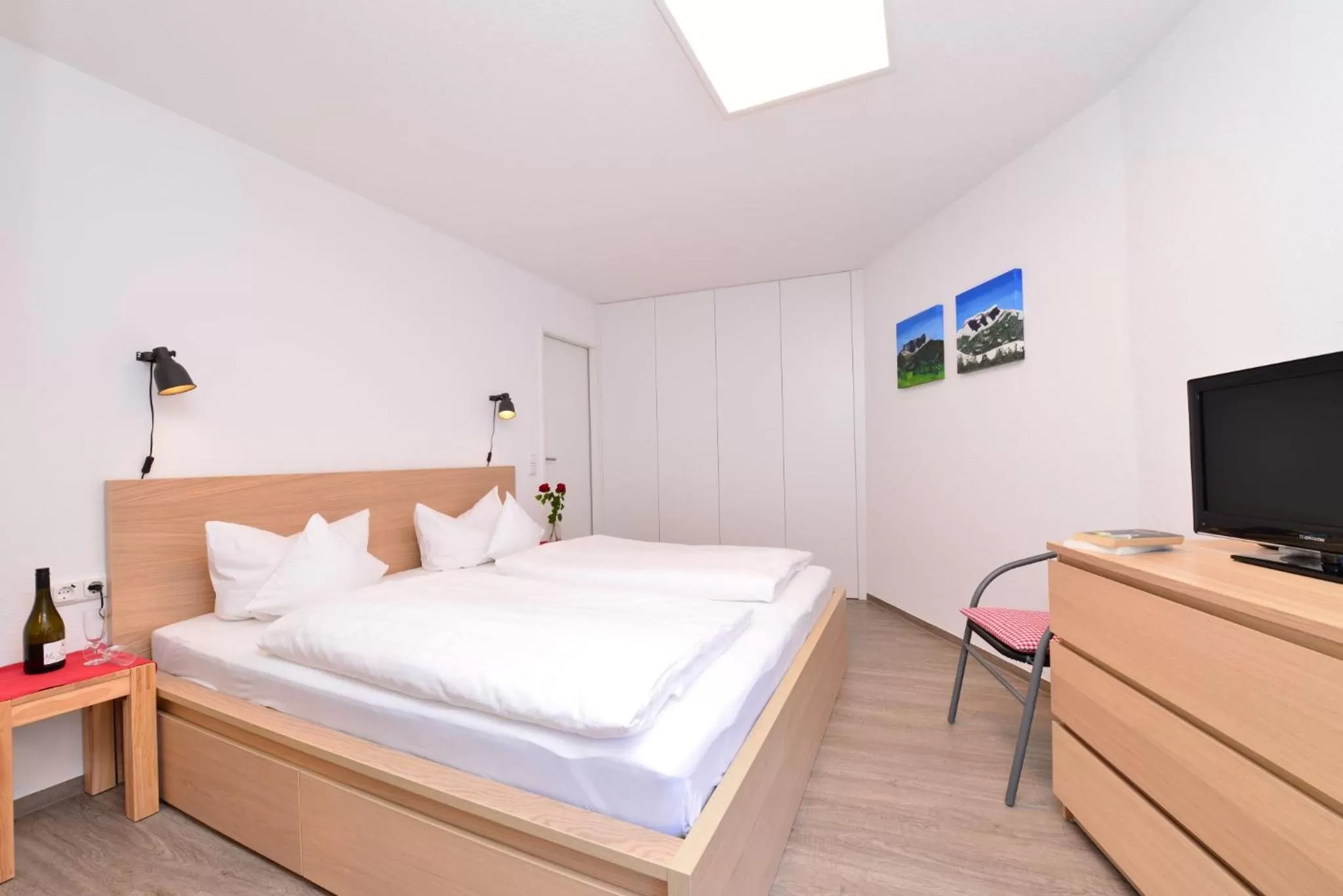 Bedroom, Bed in Familienhotel Kleinwalsertal