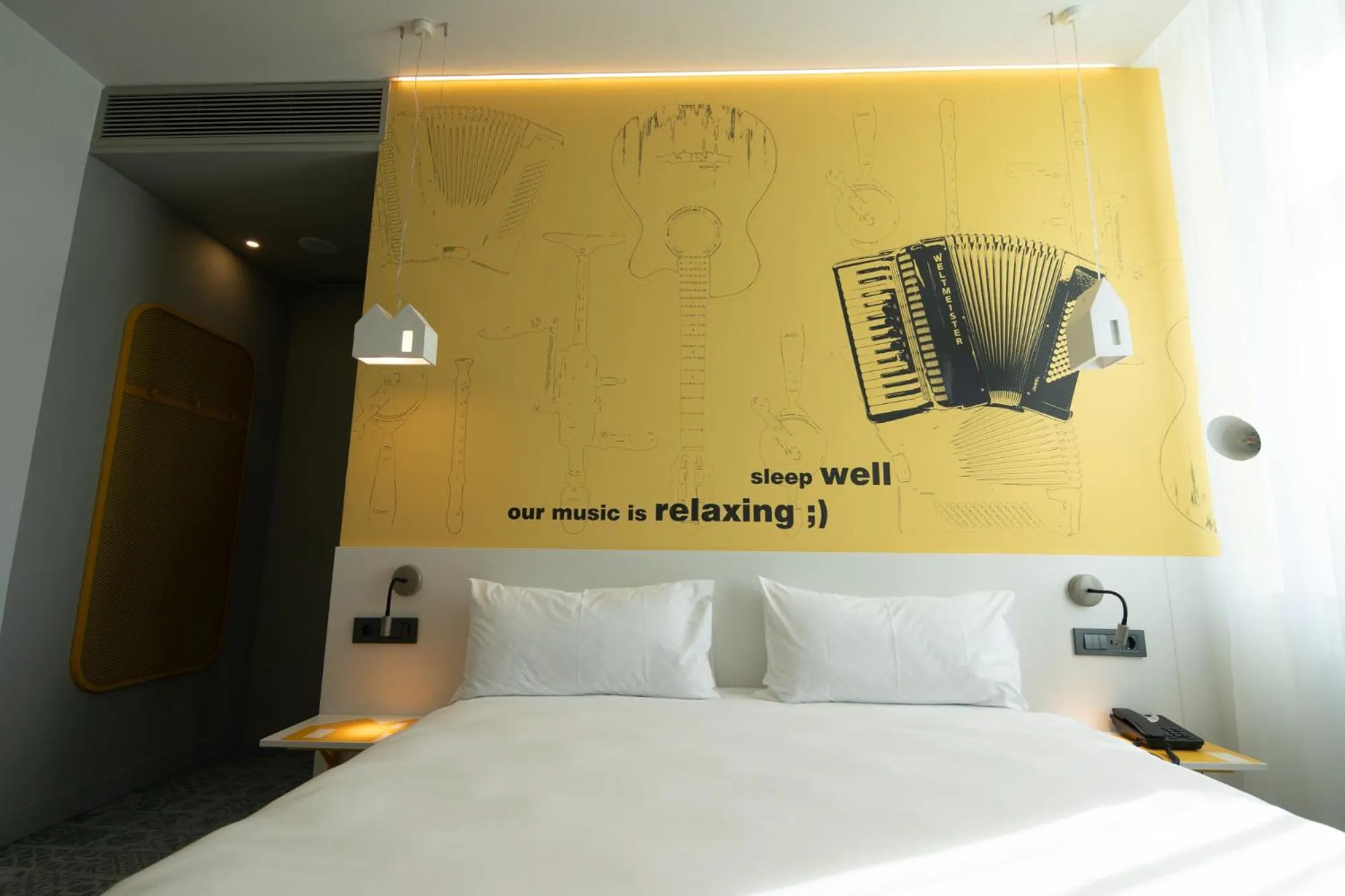 Bed in Ibis Styles Sibiu Arsenal