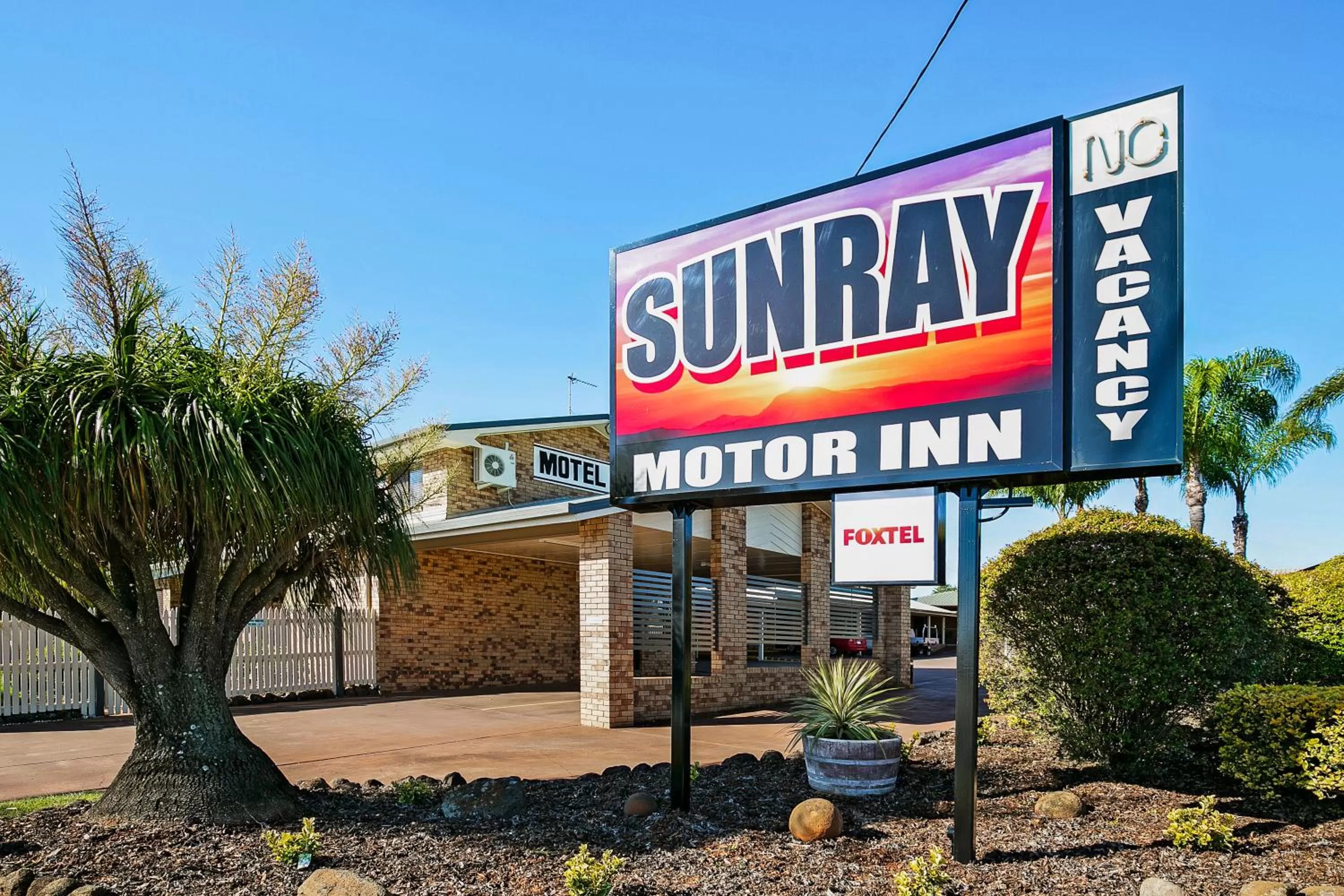 Property logo or sign in Sunray Motor Inn