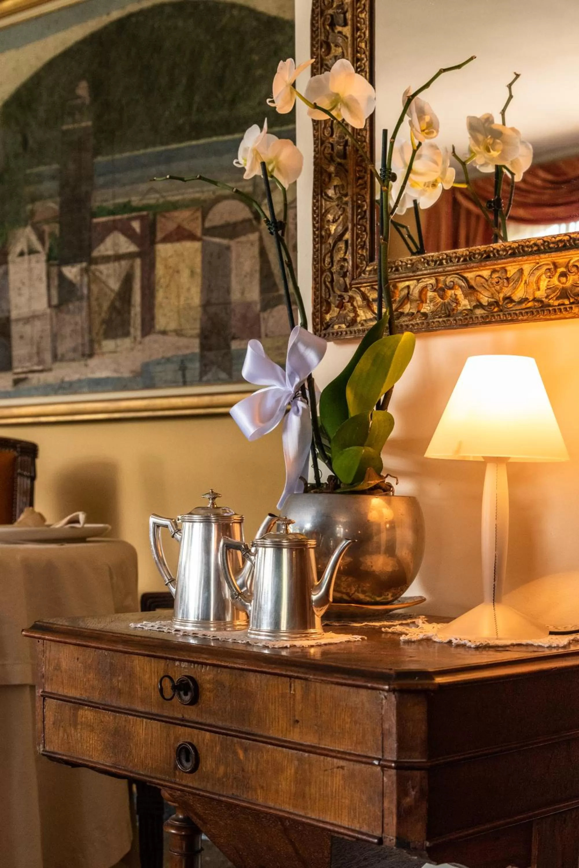 Decorative detail in Hotel Ristorante La Quartina