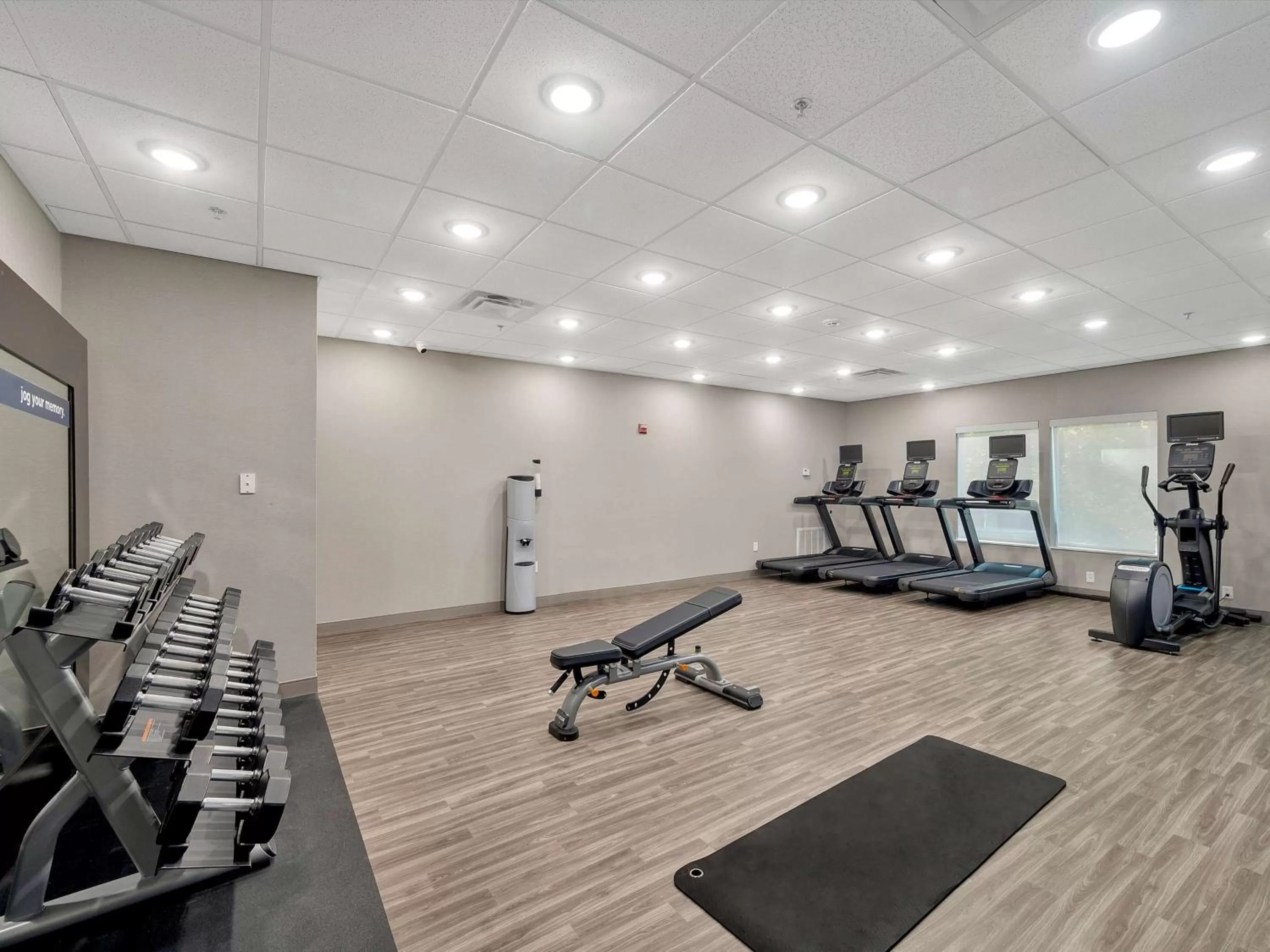 Fitness centre/facilities in Hampton Inn and Suites Lufkin
