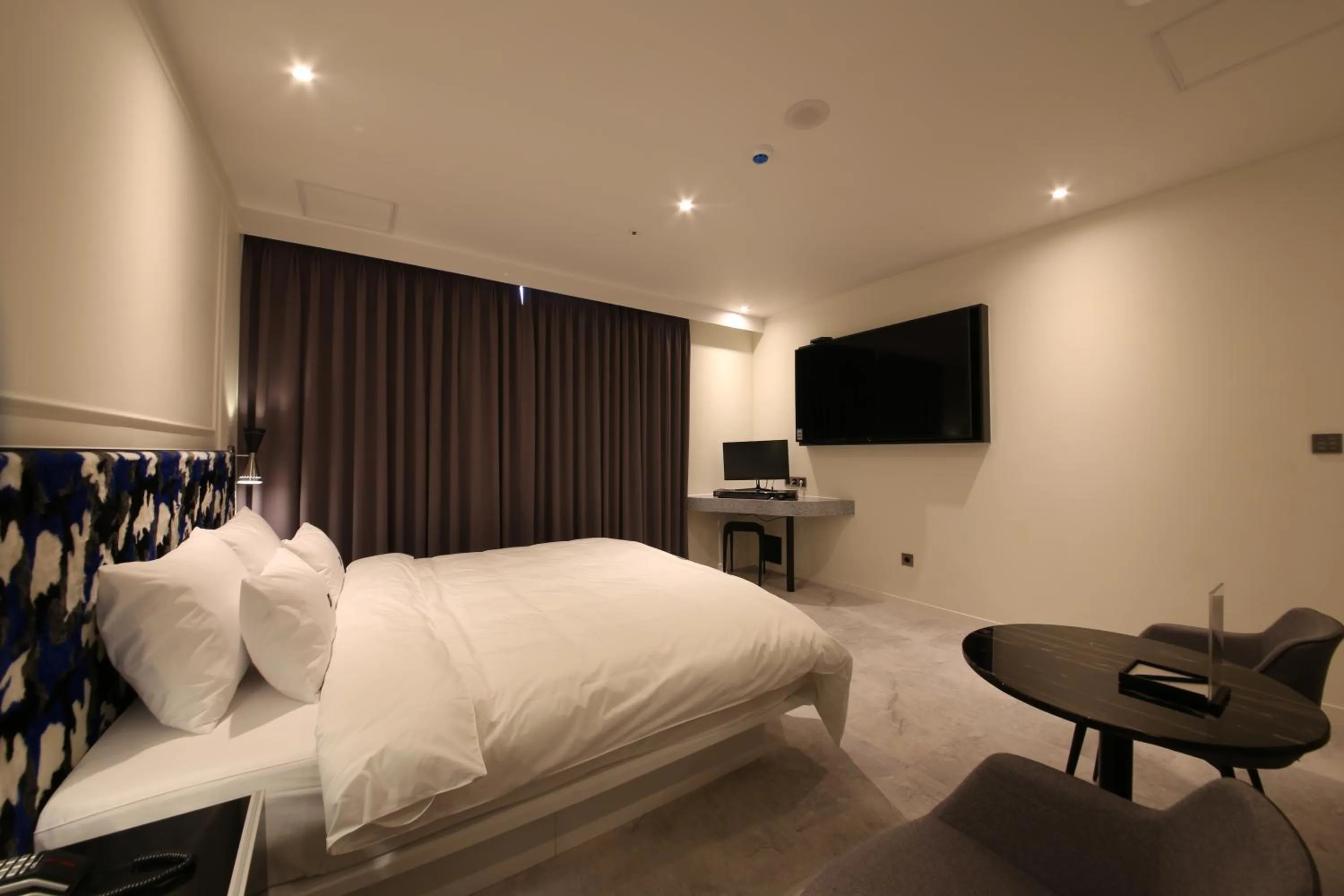 Bed in Zam101 Hotel Gimhae