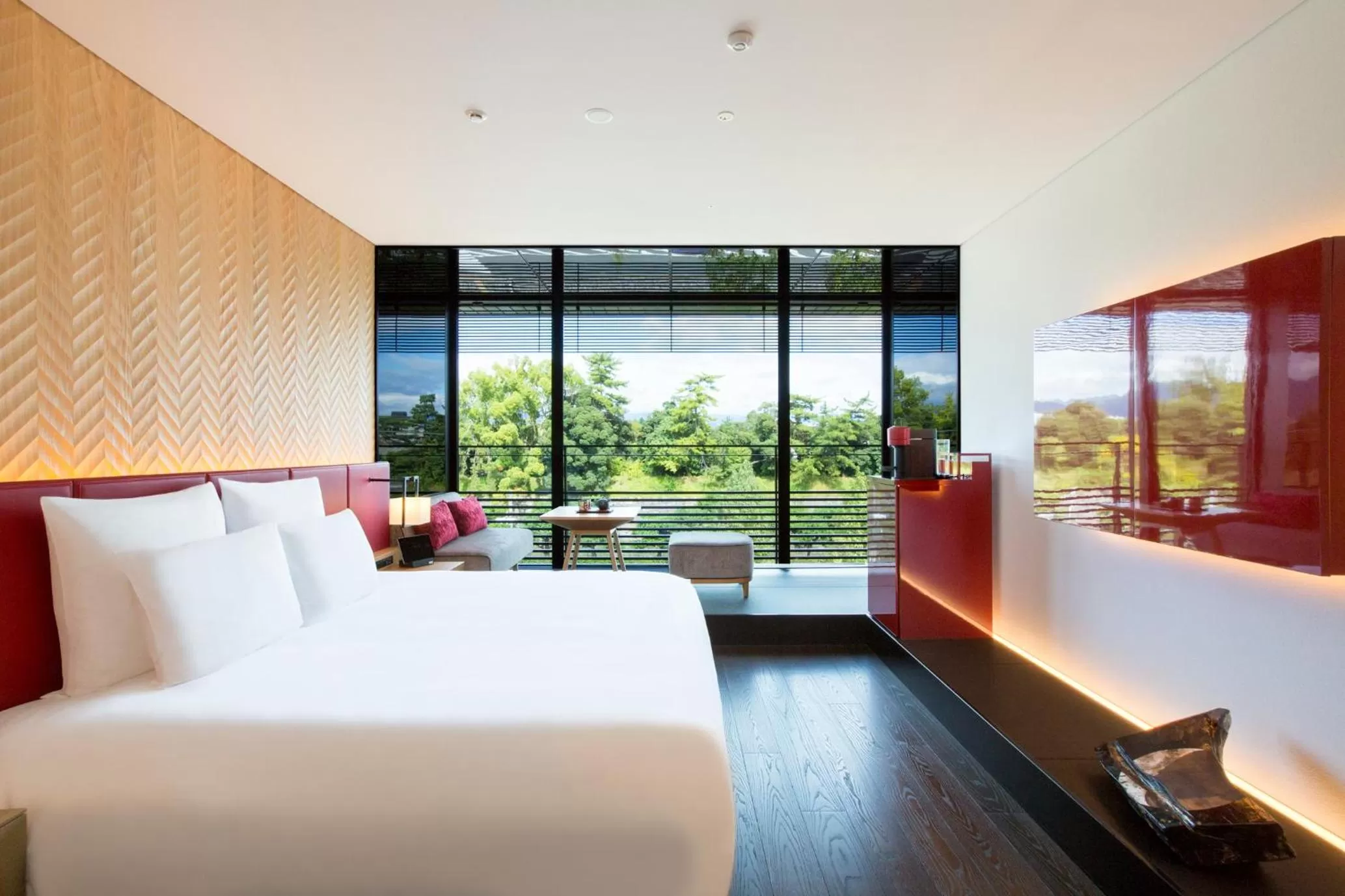 Bedroom, Bed in Garrya Nijo Castle Kyoto