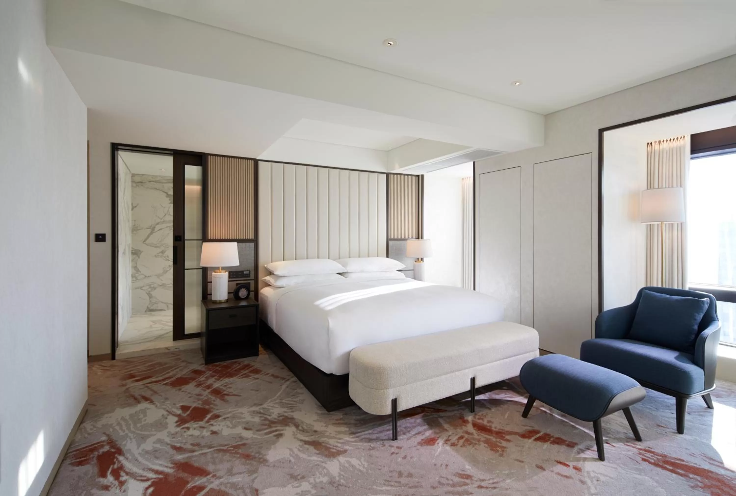 Bedroom, Bed in Grand InterContinental Seoul Parnas by IHG