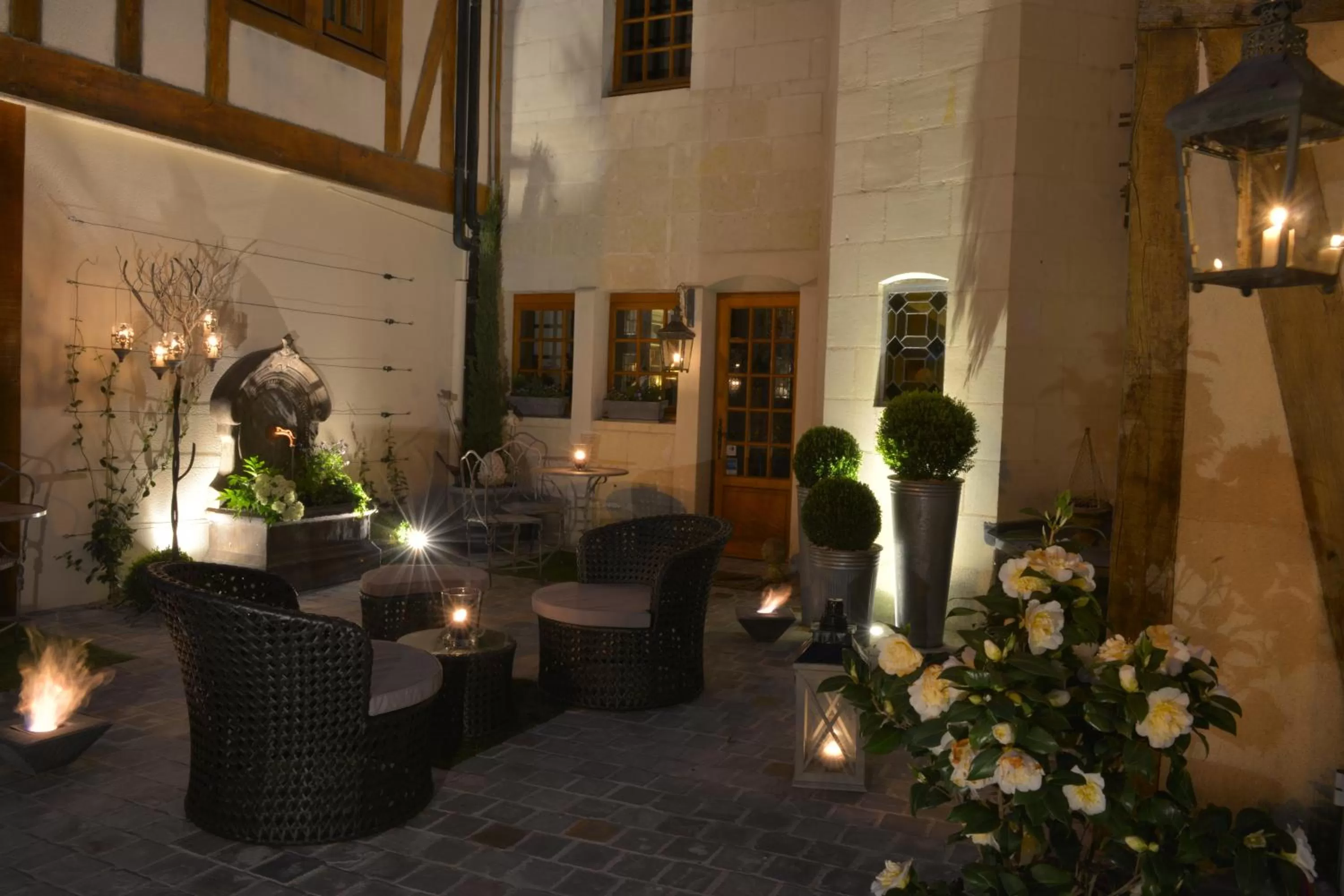 Garden in Hôtel Saint Pierre Boutique-Hôtel