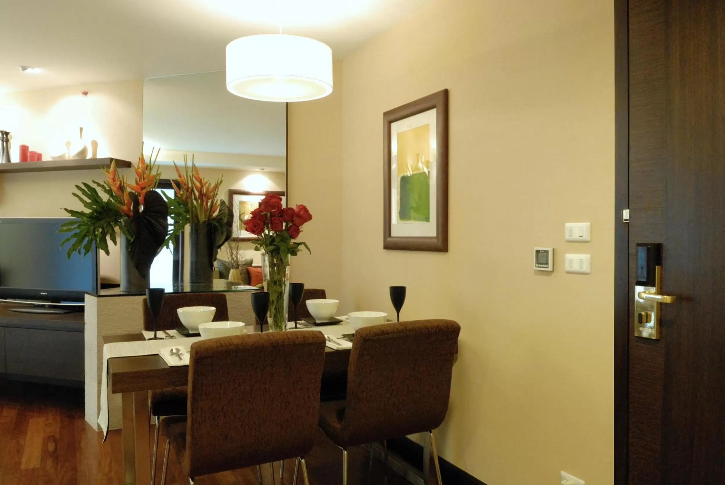 Dining area in The Narathiwas Hotel & Residence Sathorn Bangkok