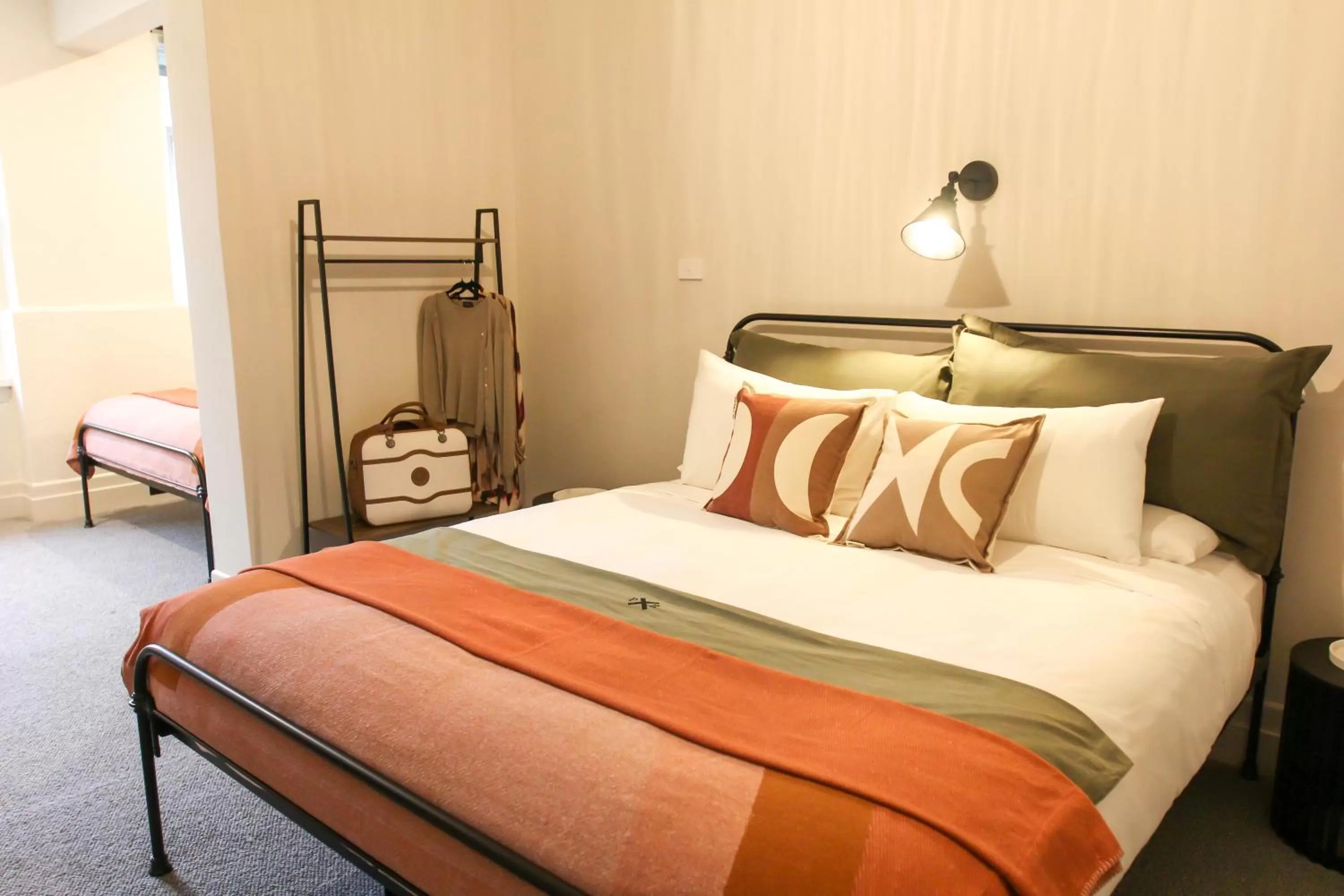 Bed in Alpine Hotel, Eat Drink Sleep