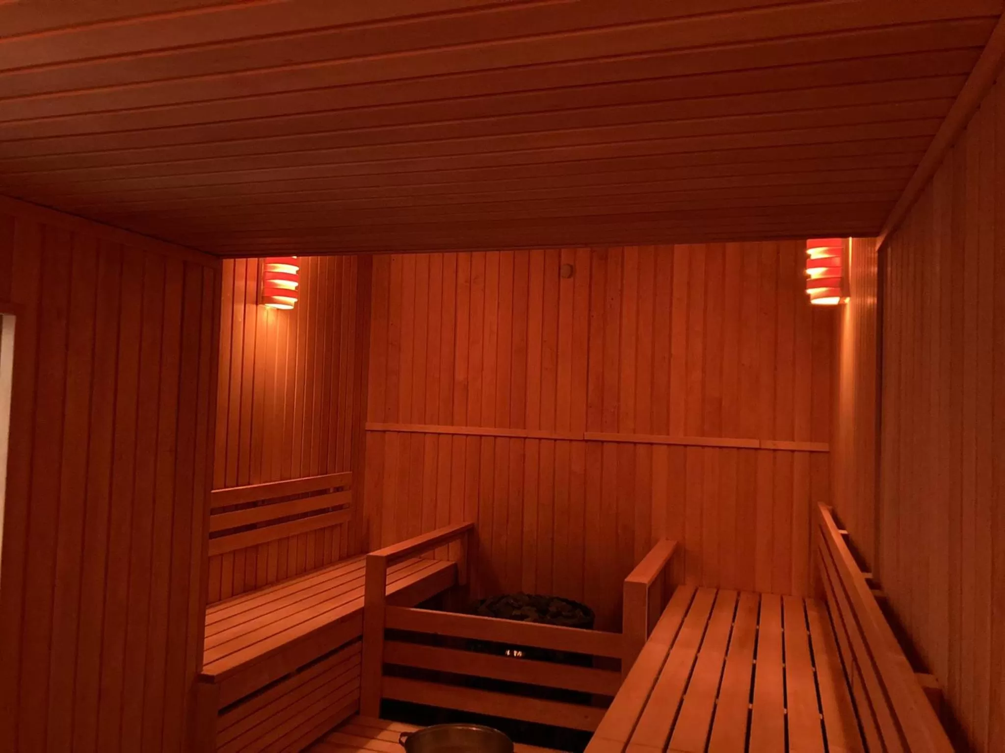 Sauna in Hotel Mezaparks