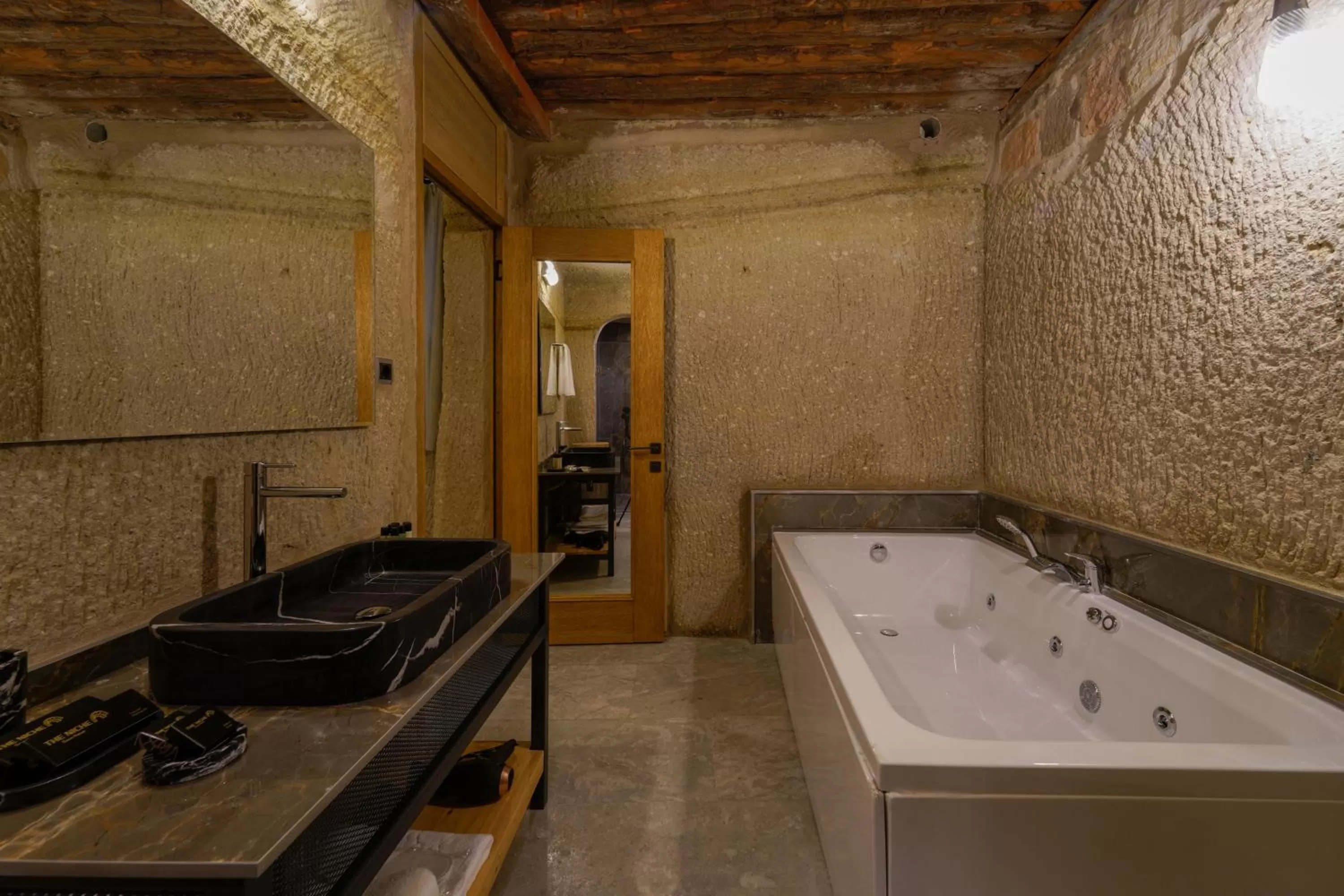 Bathroom in The Niche Cave Hotel