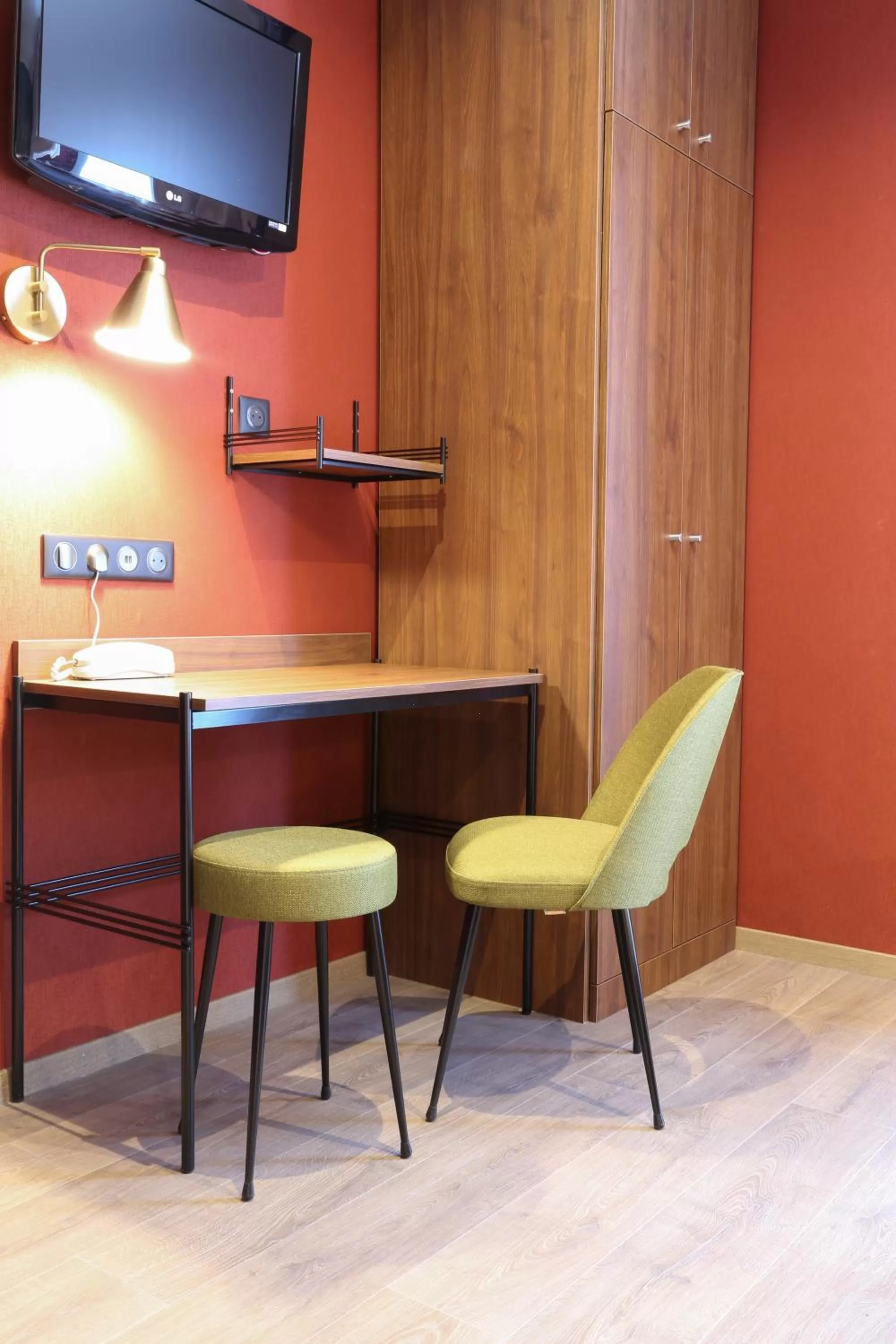 Seating area in Hotel André Latin