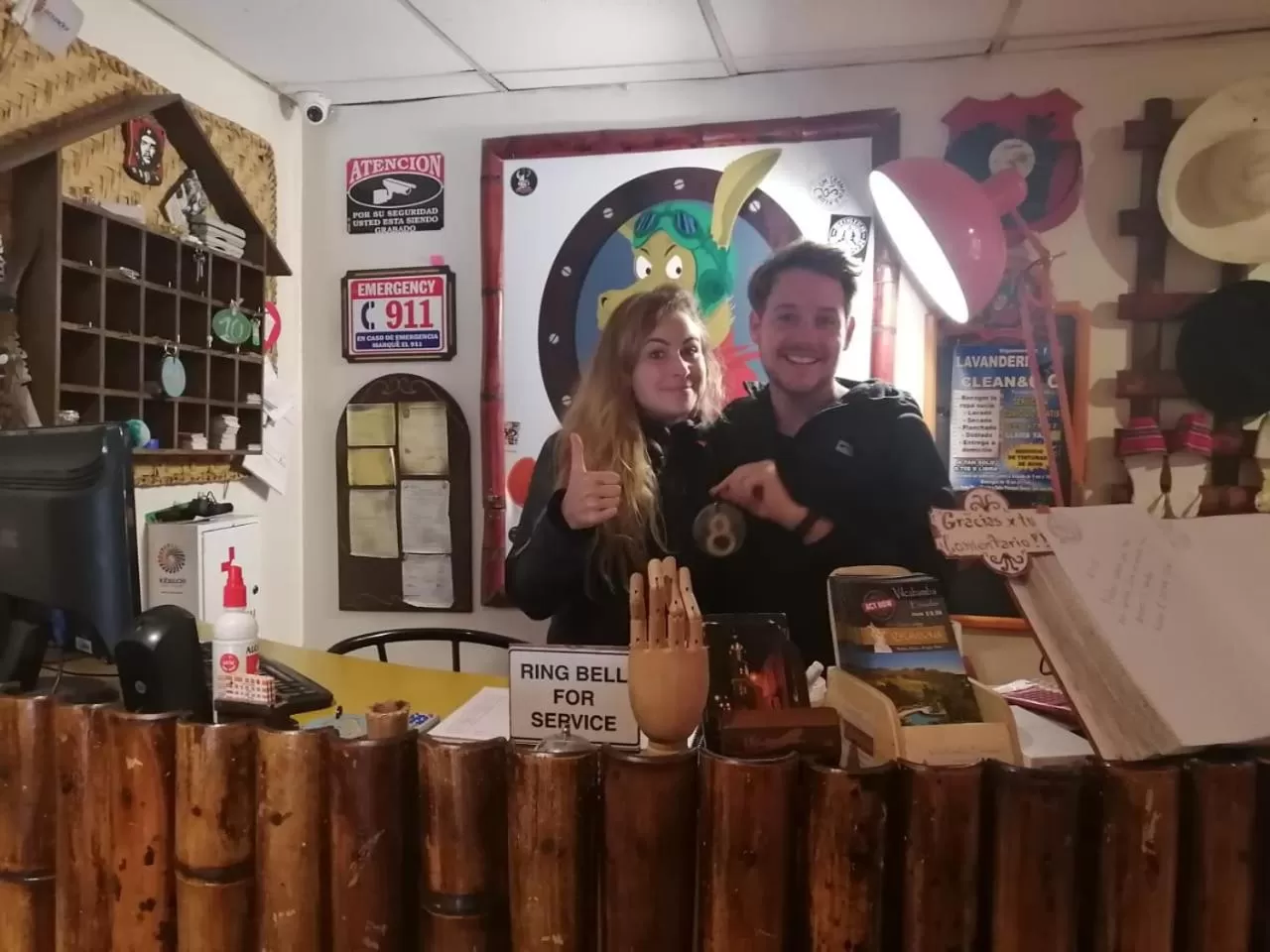 Lobby or reception in Flying Donkey