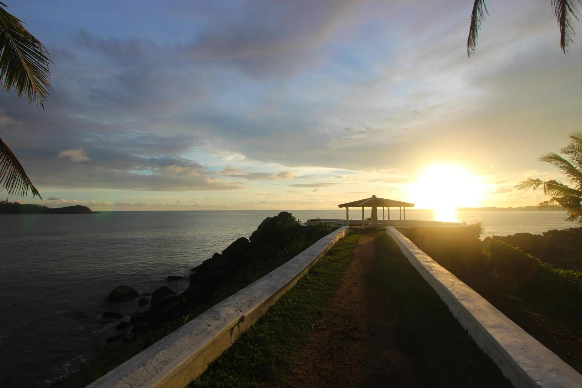 Sunset in Closenberg Hotel