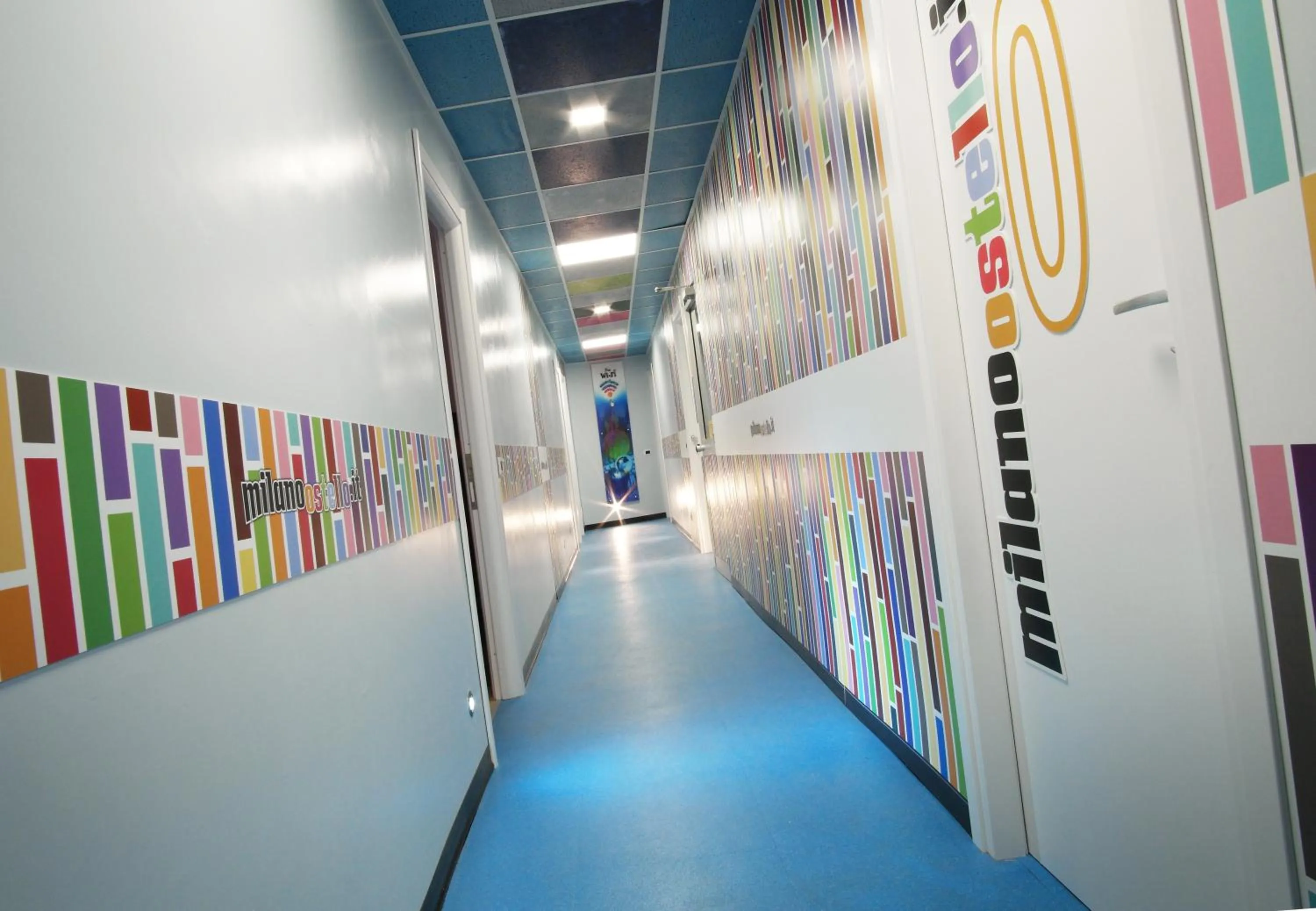 Lobby or reception in Milano Ostello