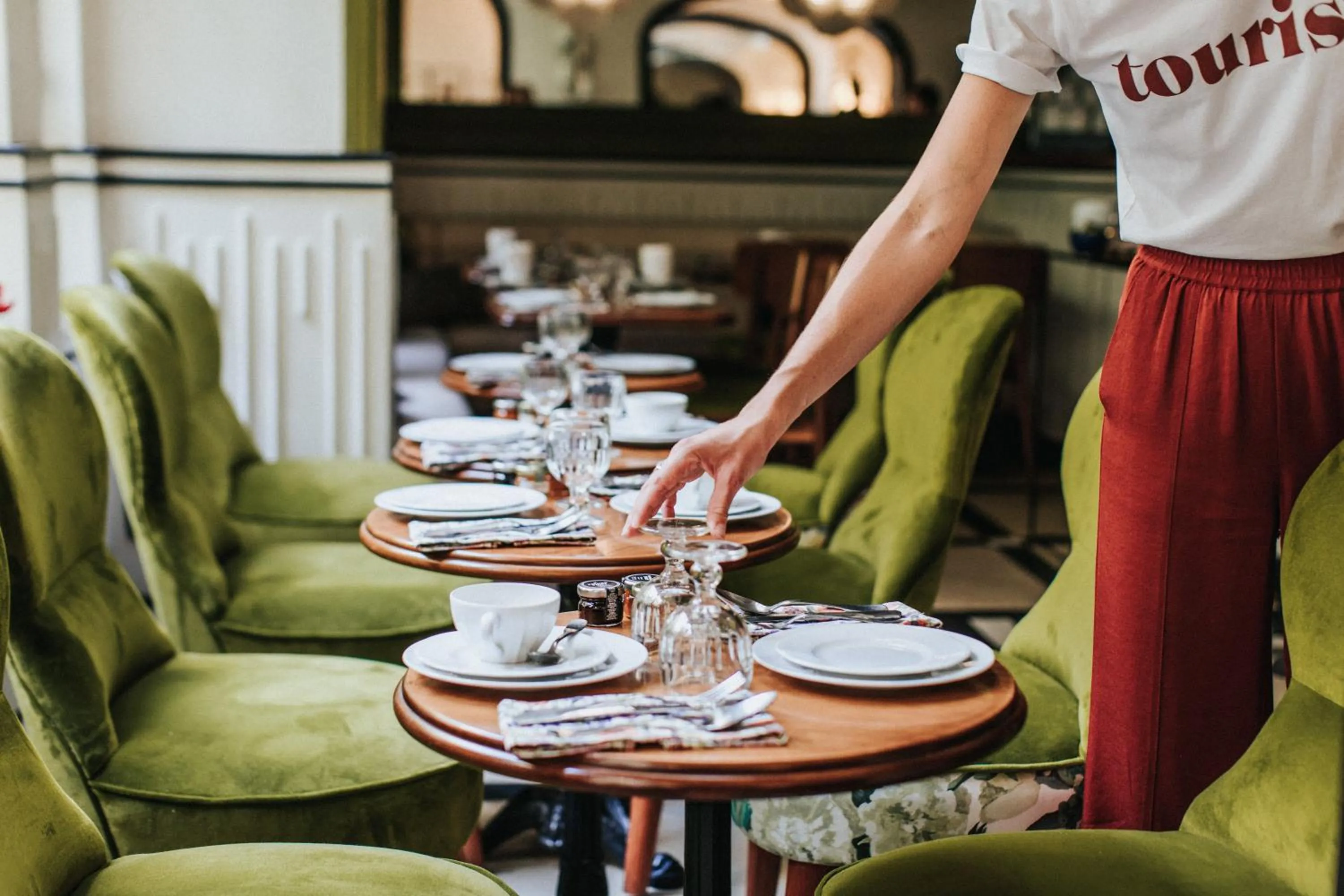 Breakfast in Hôtel Bienvenue