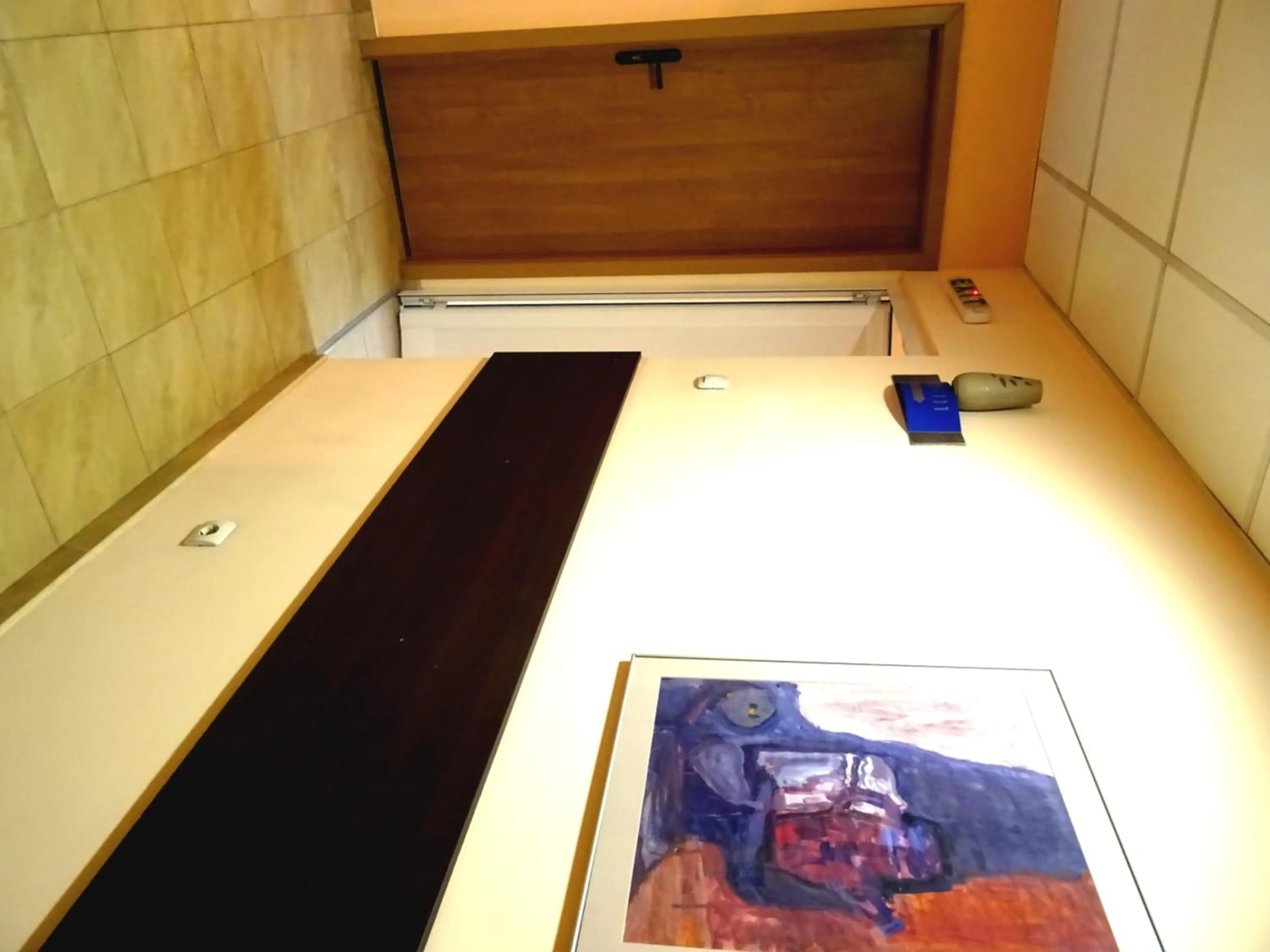 Decorative detail, Bed in Family Hotel Dalis