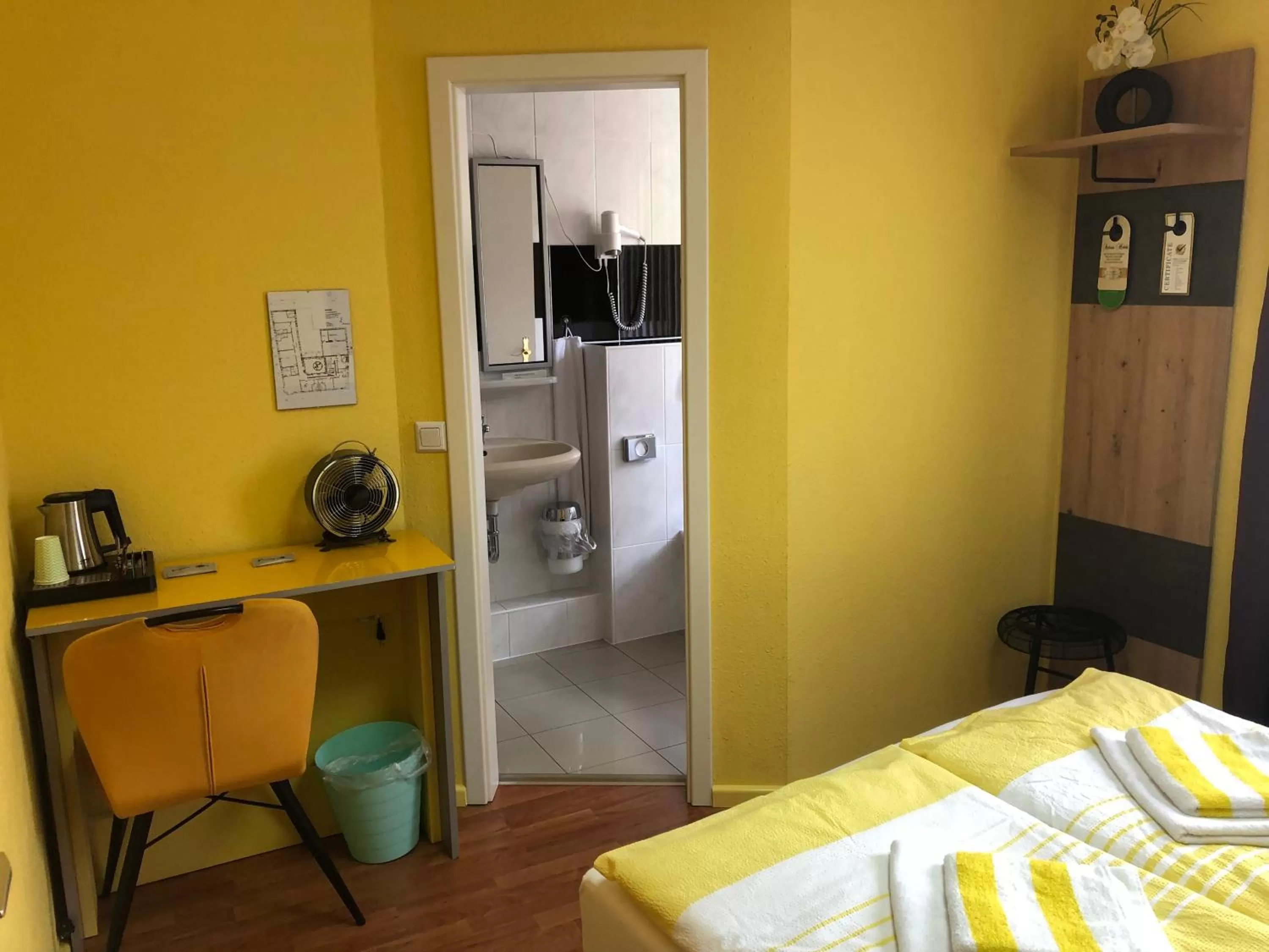 Bed in Astoria Hotel Heimbach