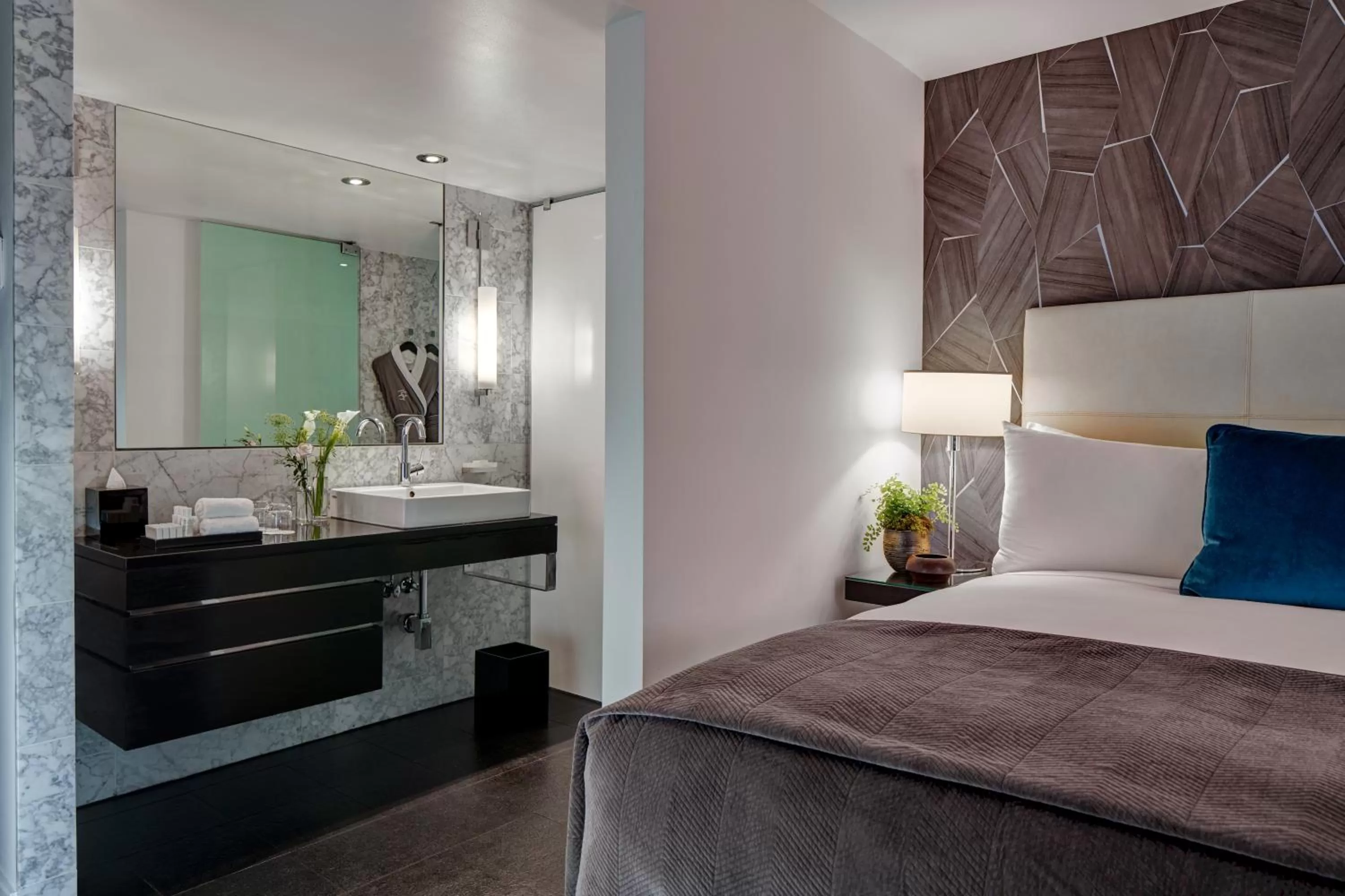 Bed in The Dupont Circle Hotel