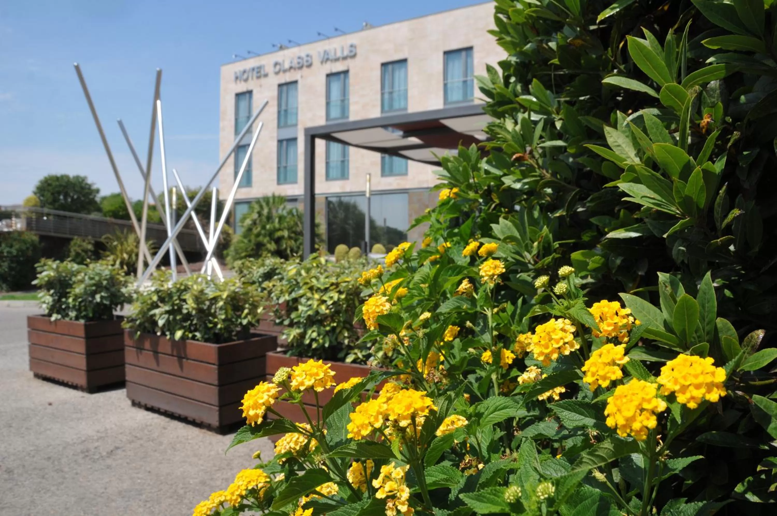 View (from property/room), Property Building in Hotel Class Valls