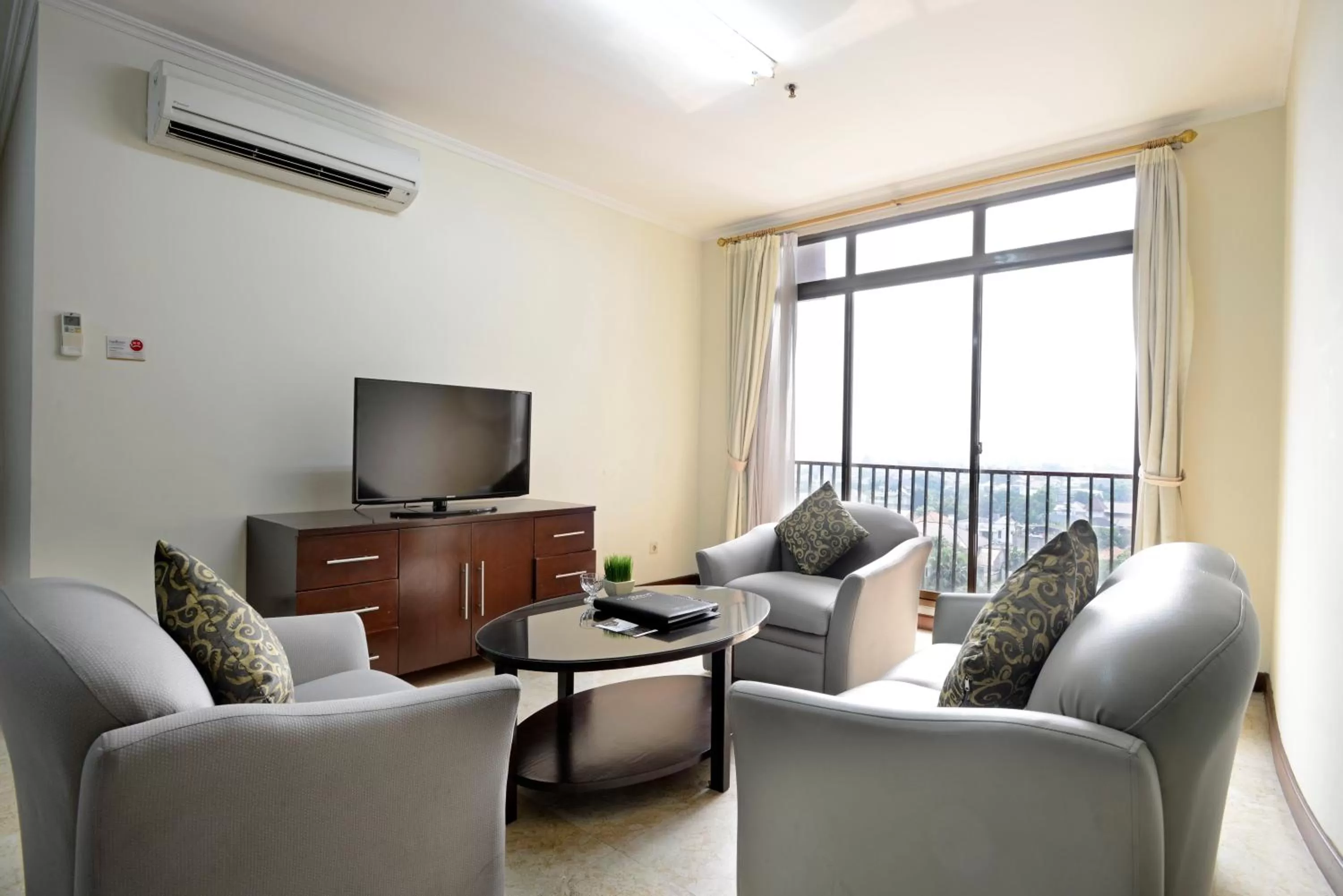 Living room in Midtown Residence Simatupang Jakarta