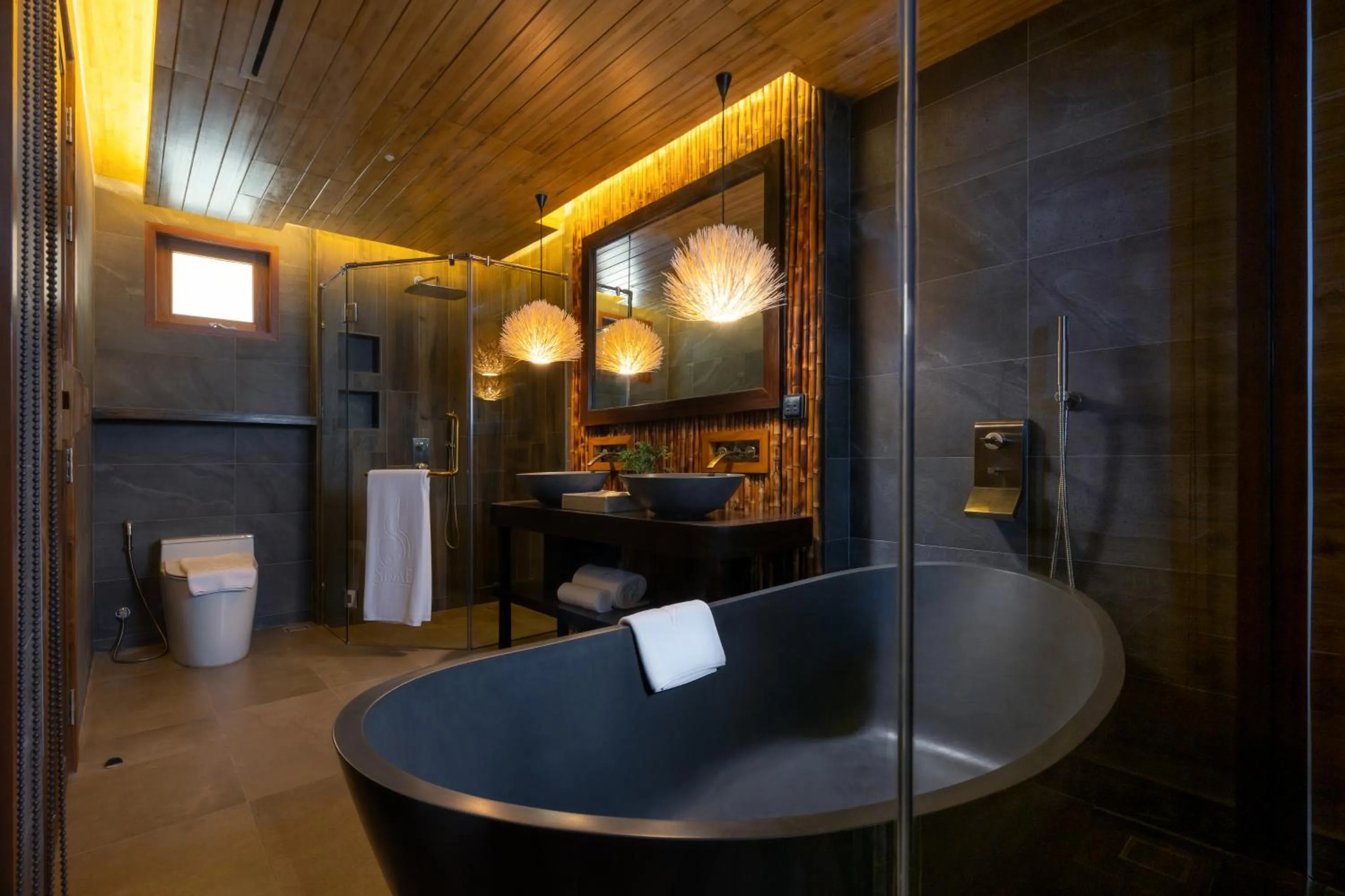Bathroom in SINAE Phuket Luxury Hotel