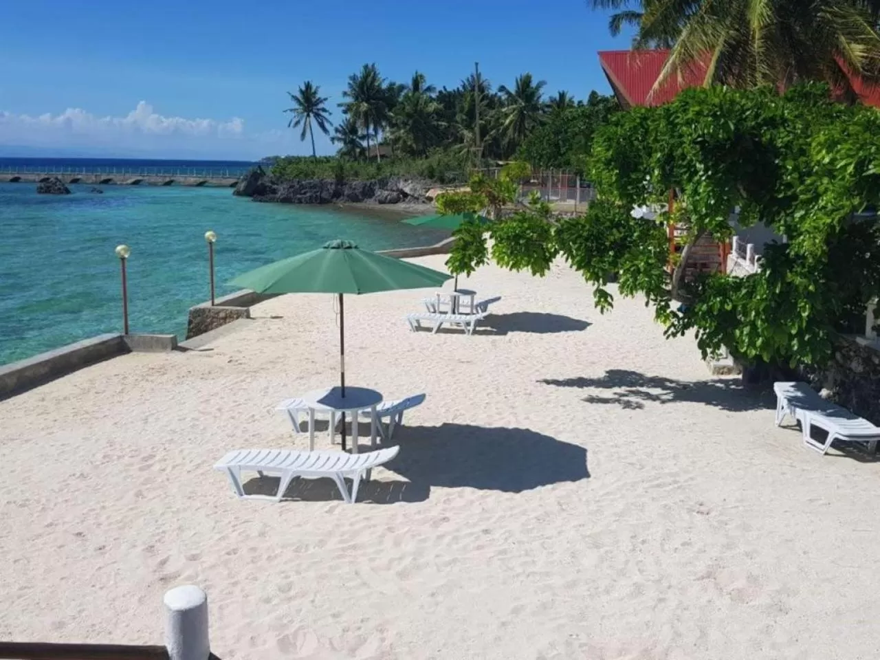 Patio in Tauig Beach Resort