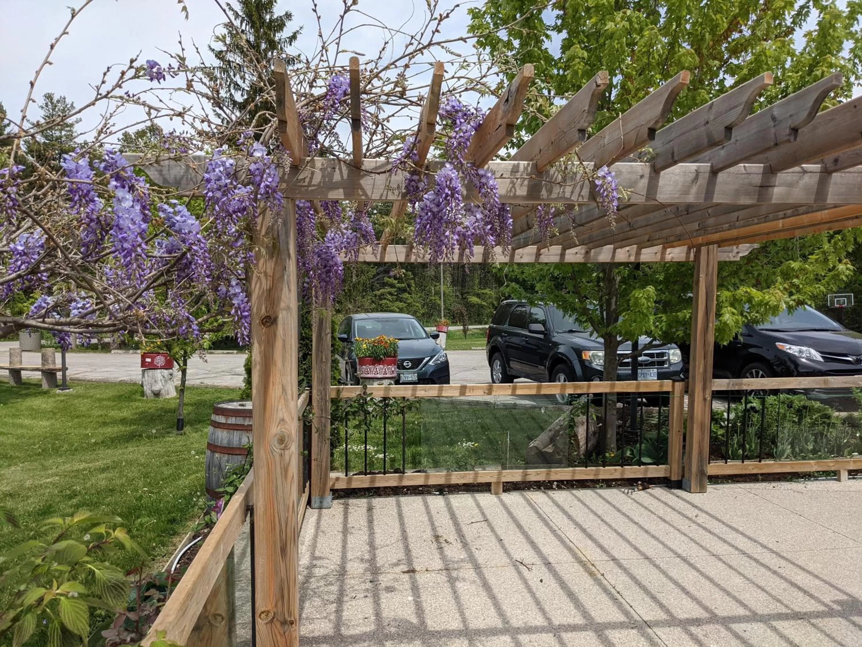Patio in THE ASHWOOD INN