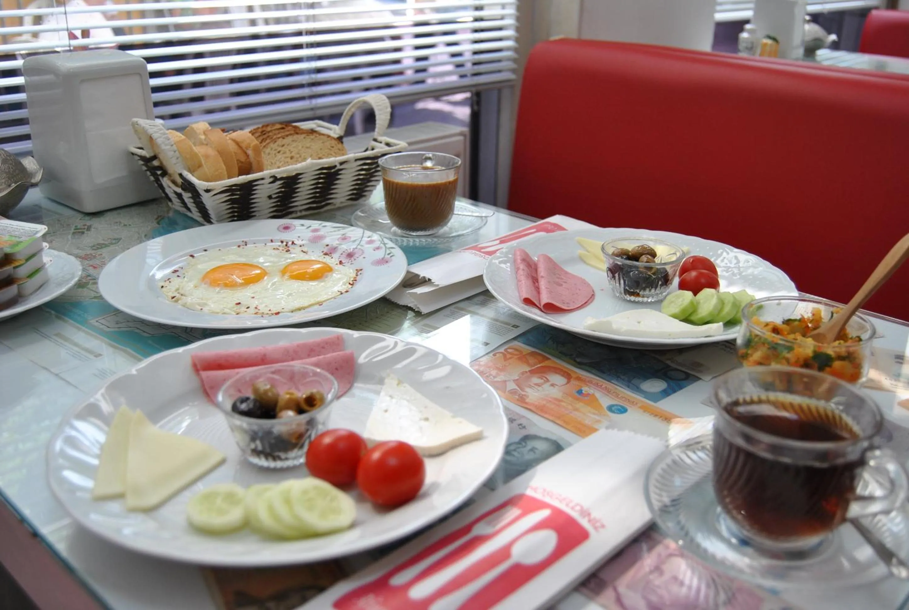 Continental breakfast in Lotus Hotel