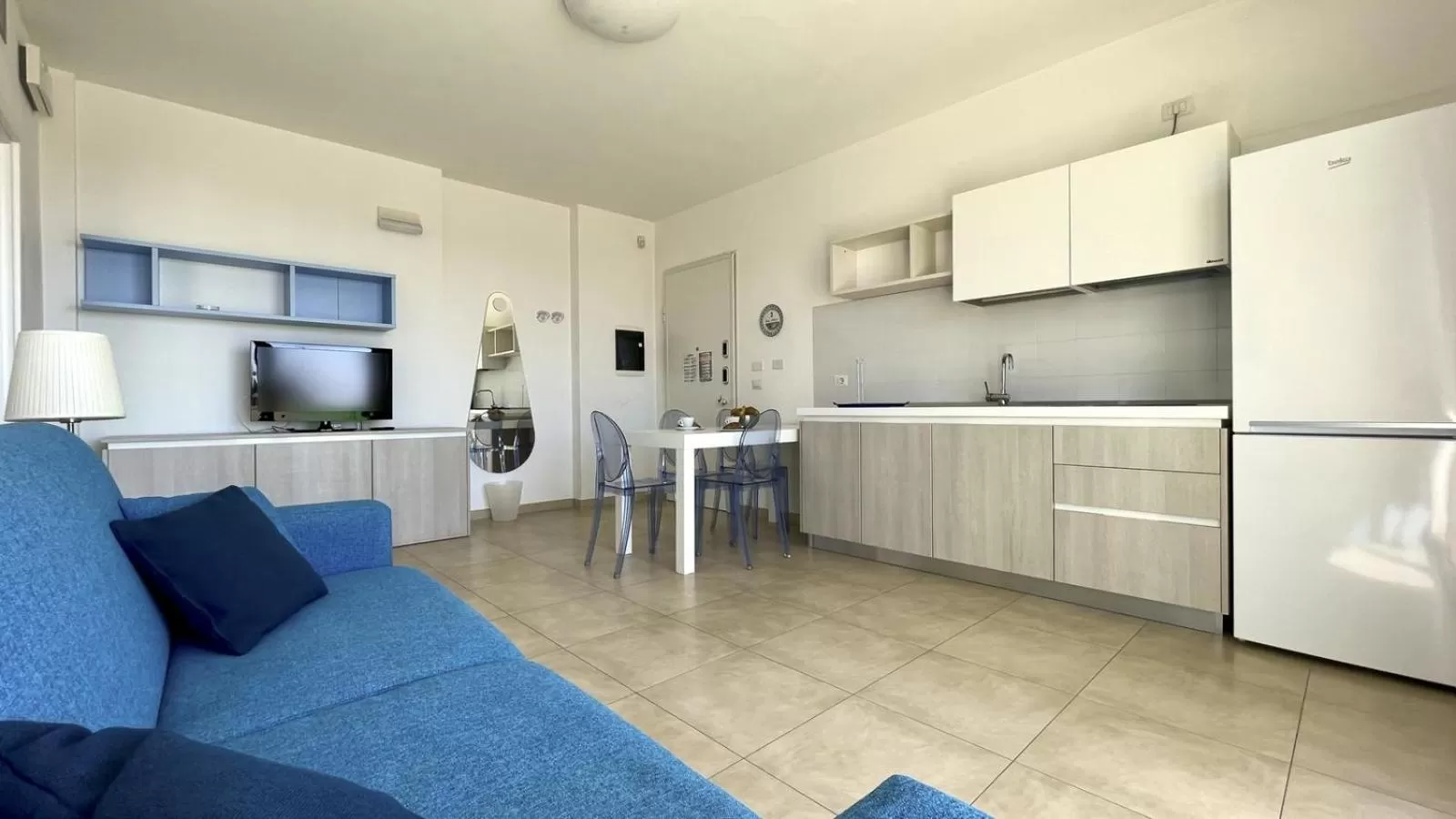 Kitchen or kitchenette in La Corte di Leuca Residence