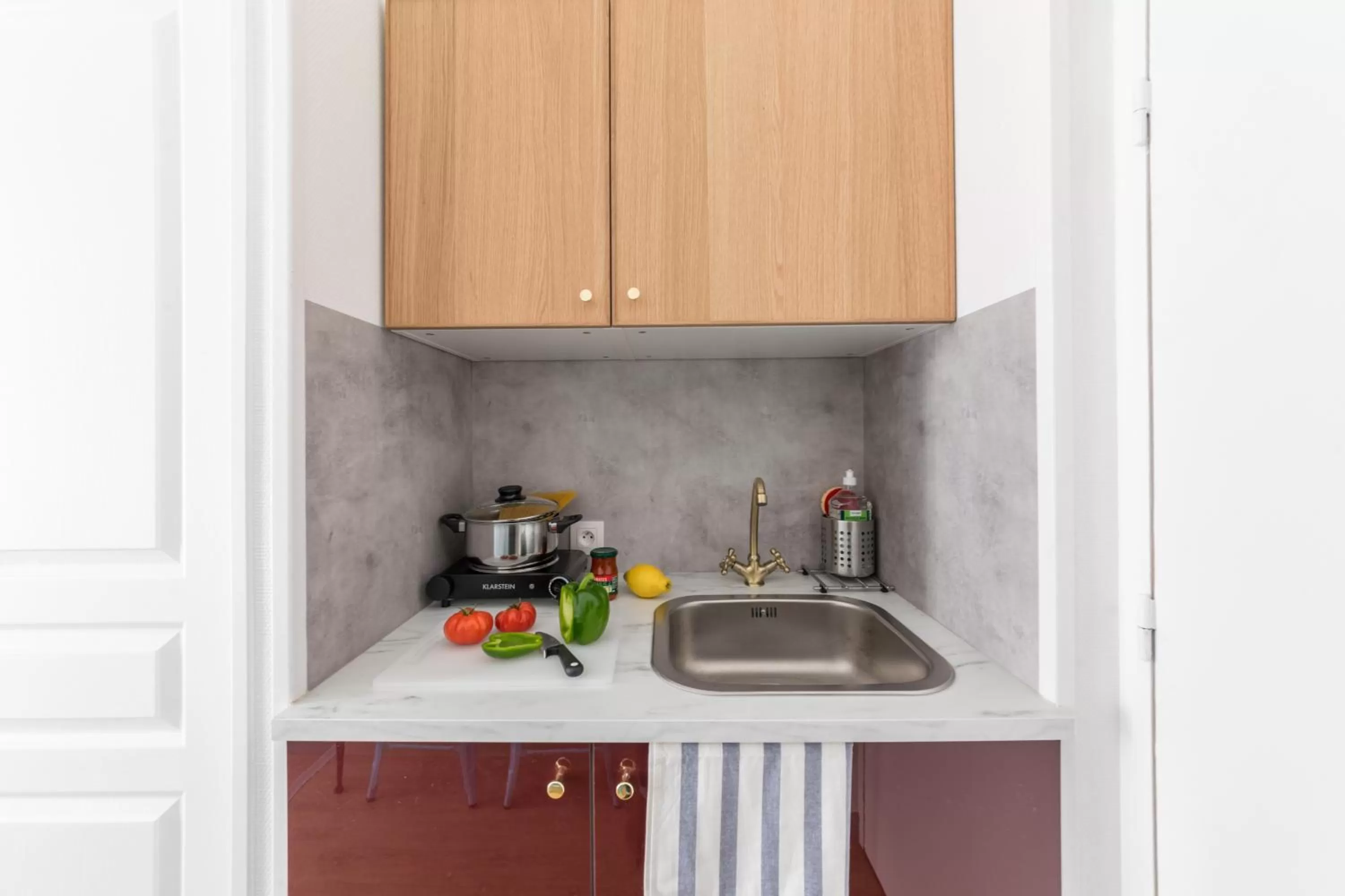 Kitchen or kitchenette in WS Haussmann - La Fayette