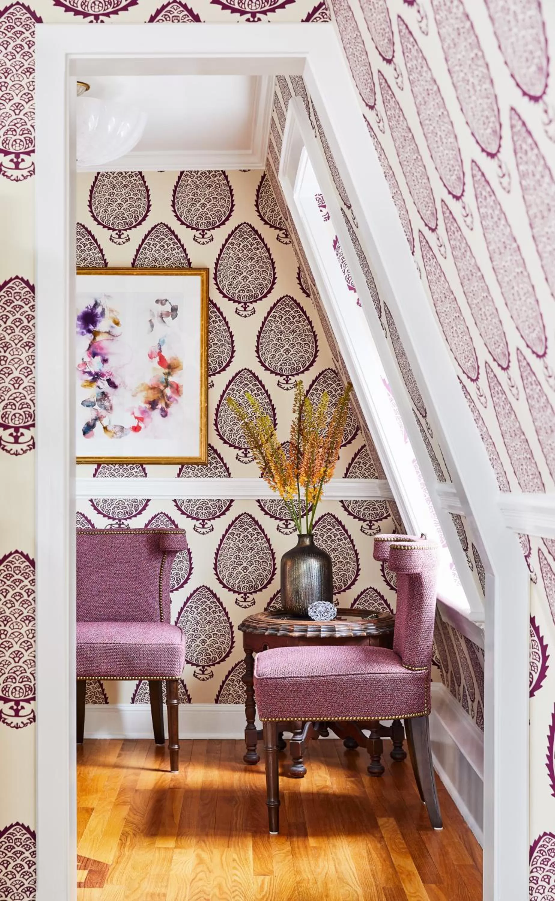 Seating area in The Cliffside Inn