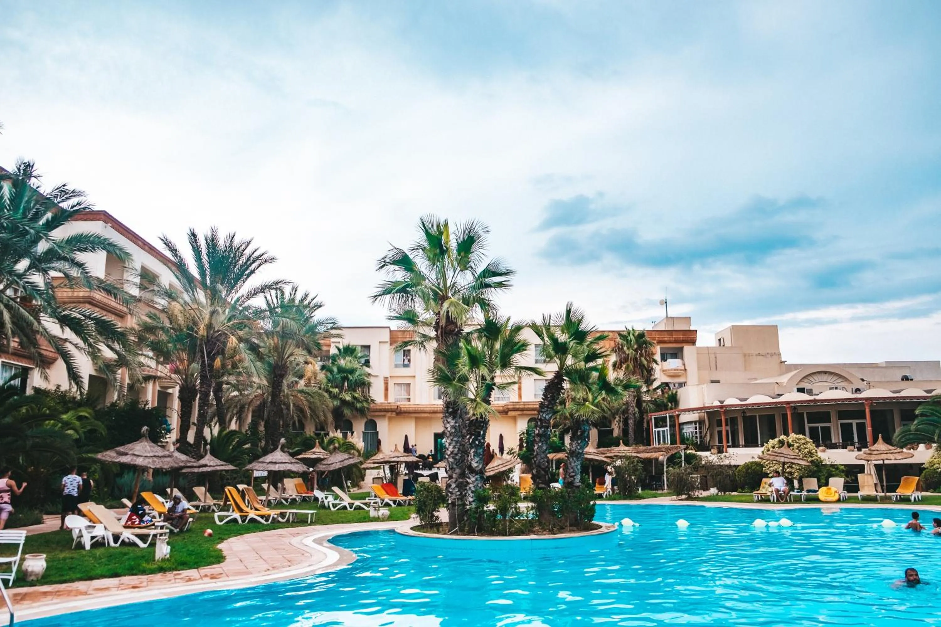 Swimming pool in Marina Palace