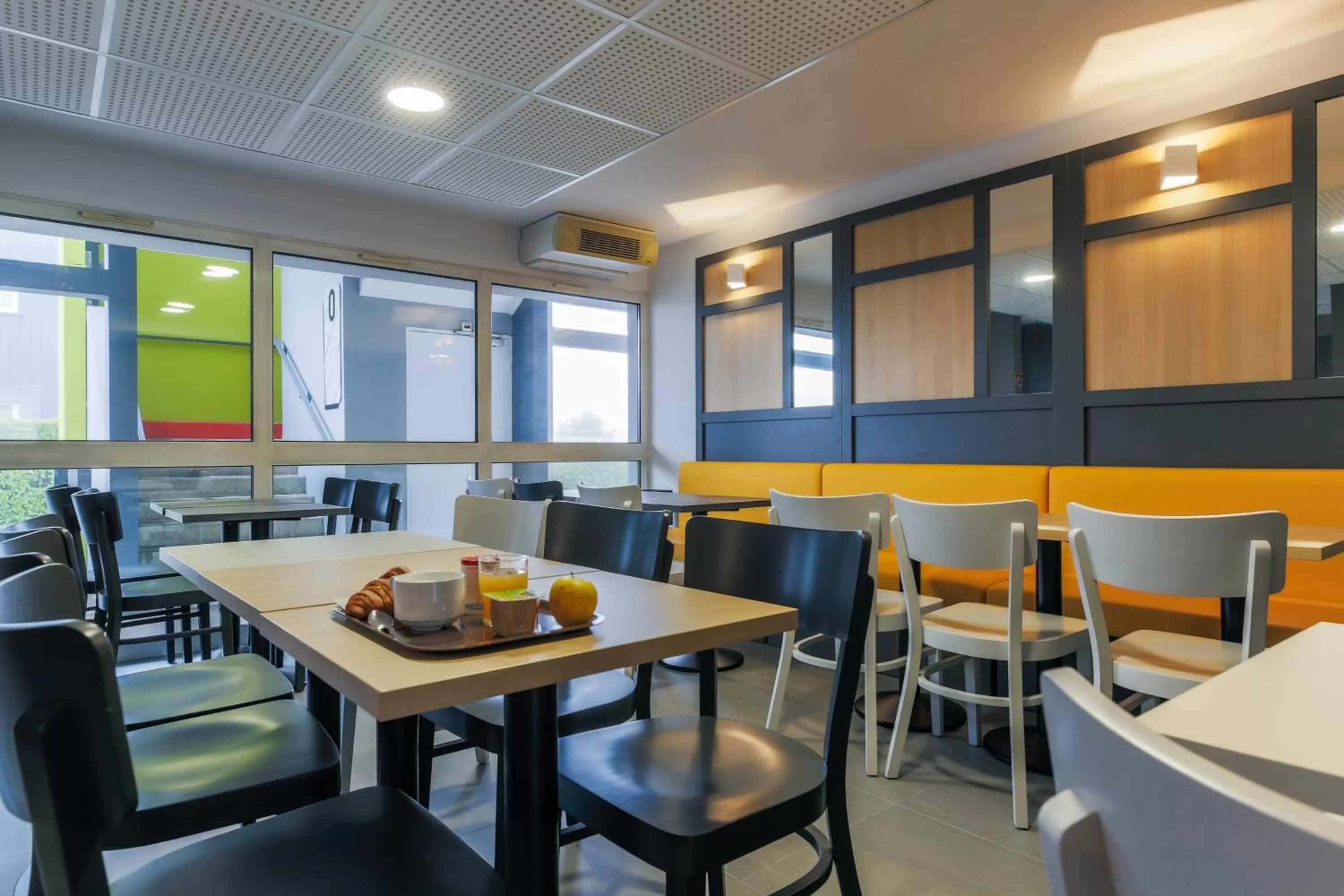 Buffet breakfast in B&B HOTEL Metz Augny