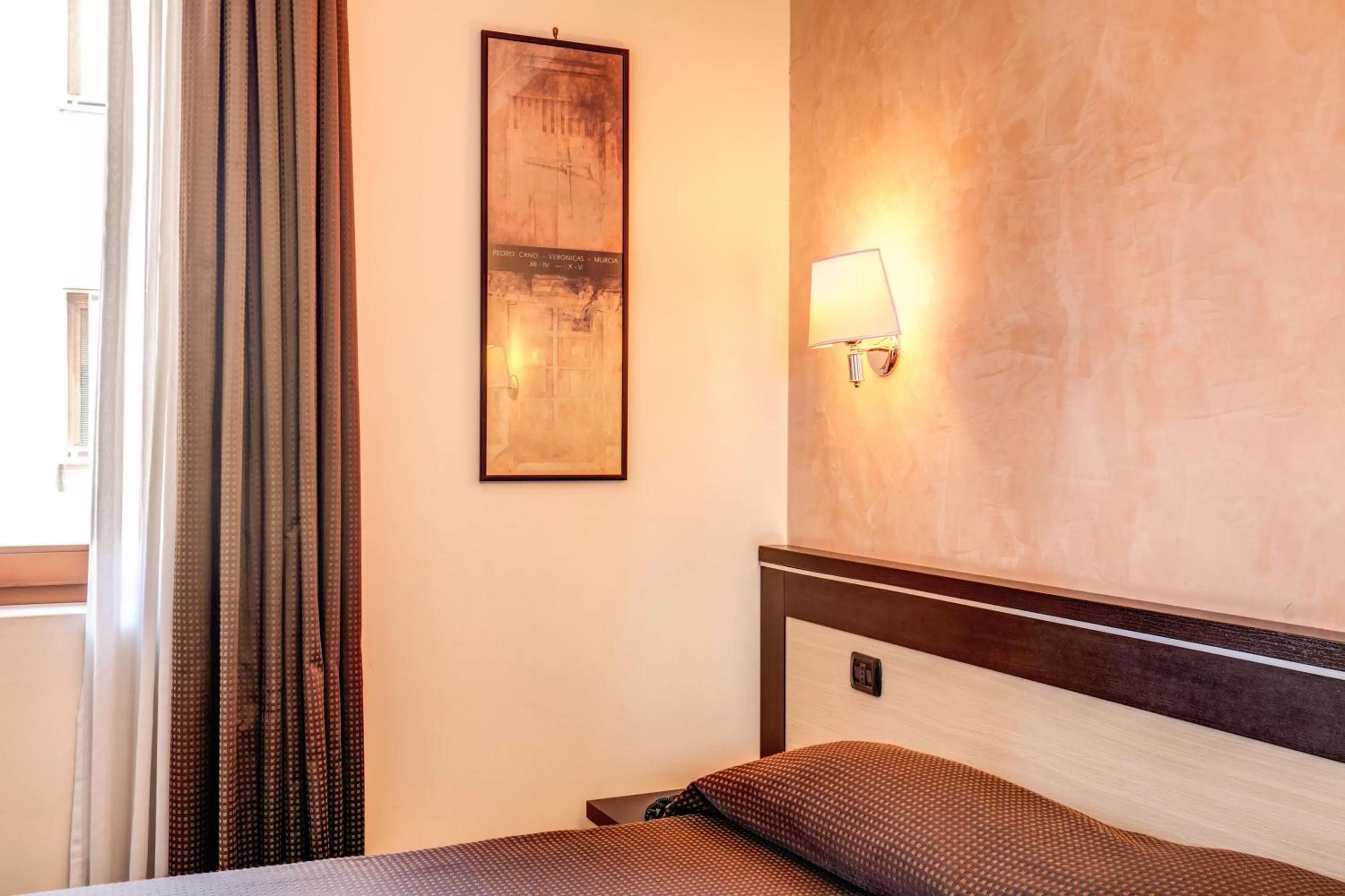 Bed in Hotel Roma Tiburtina Metro