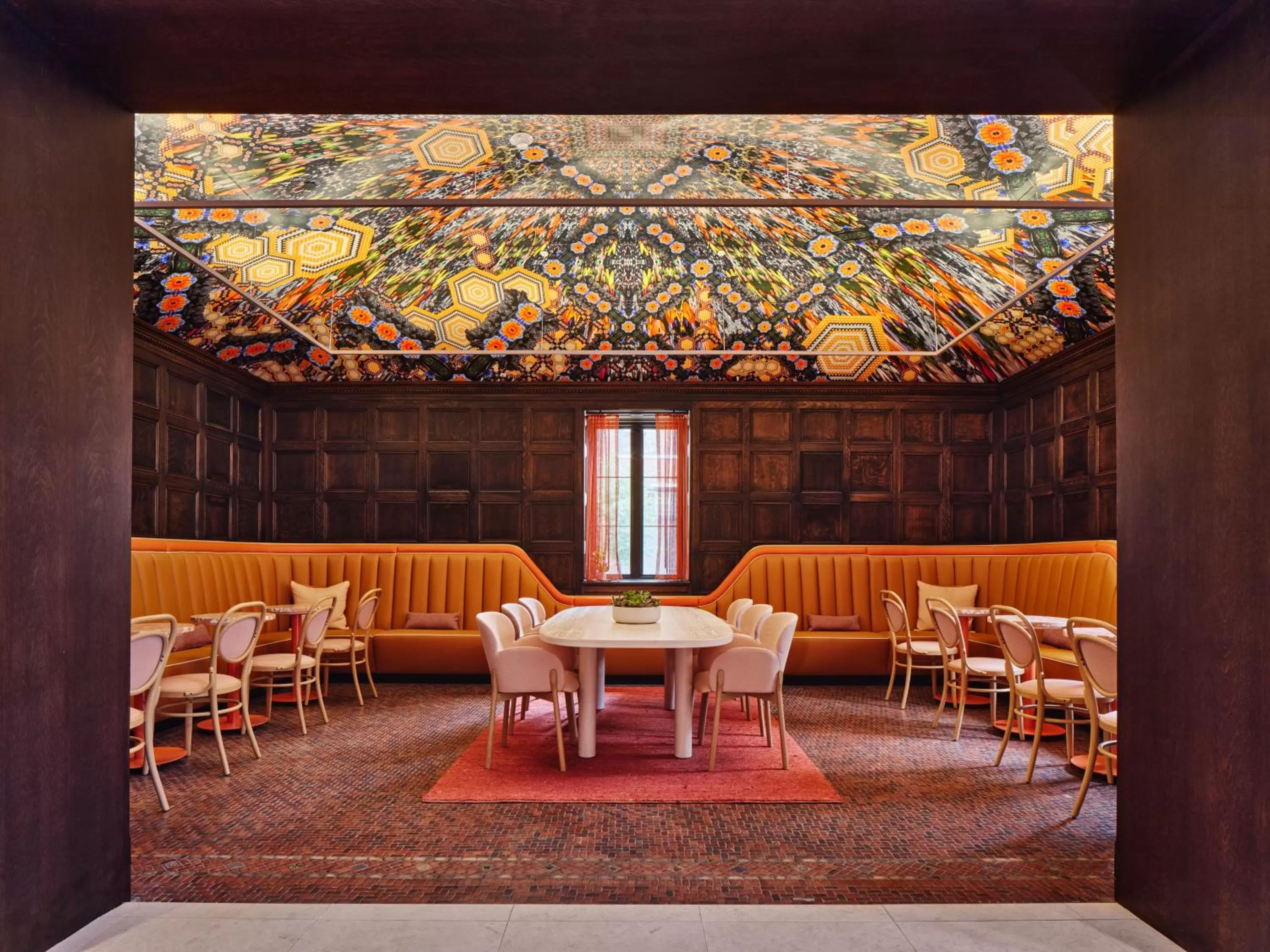 Breakfast in 21c Museum Hotel St Louis