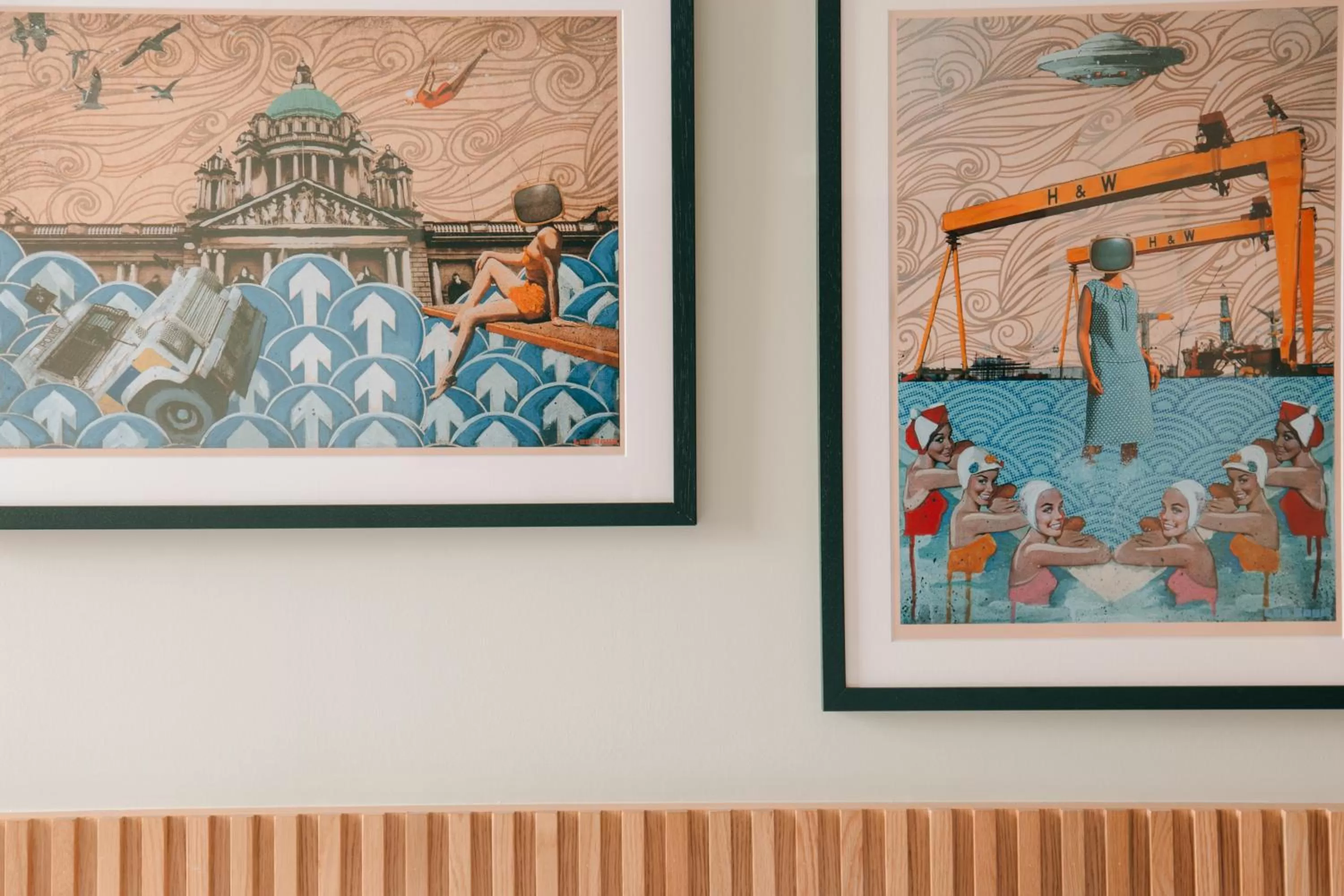 Decorative detail in Haslem Hotel