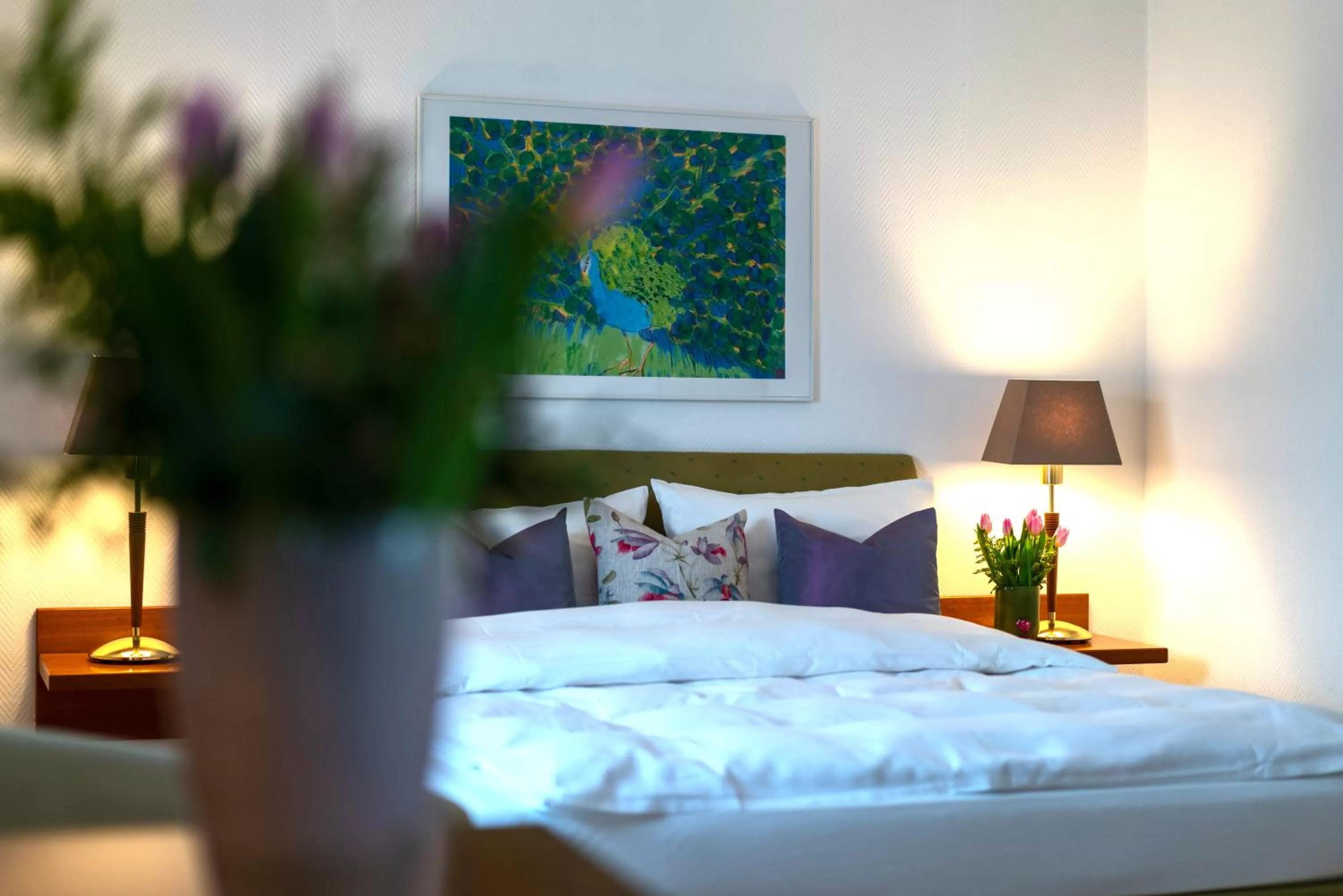 Bed in Hotel Engbert