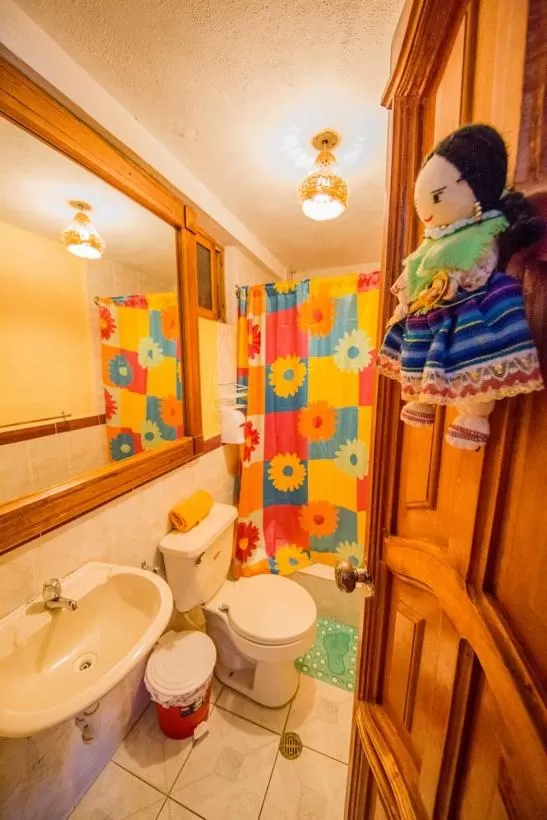 Bathroom in Hotel Donde Ivan