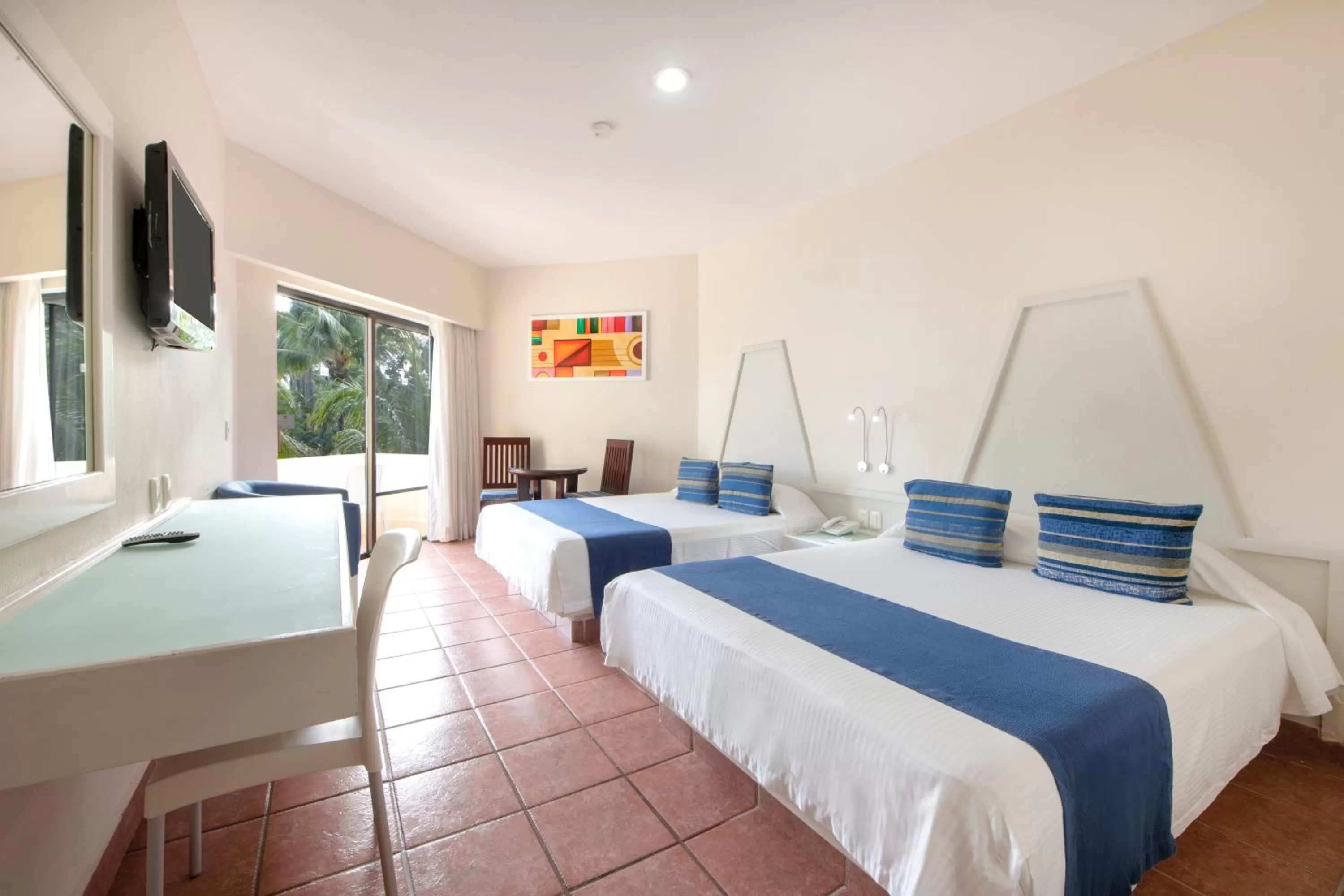Accessible Room with One Queen Bed, Non-Smoking in Viva Maya by Wyndham, A Trademark All Inclusive Resort