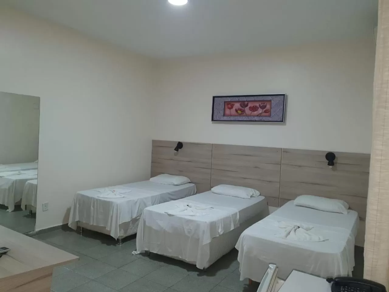 Bed in Hotel Central Gold