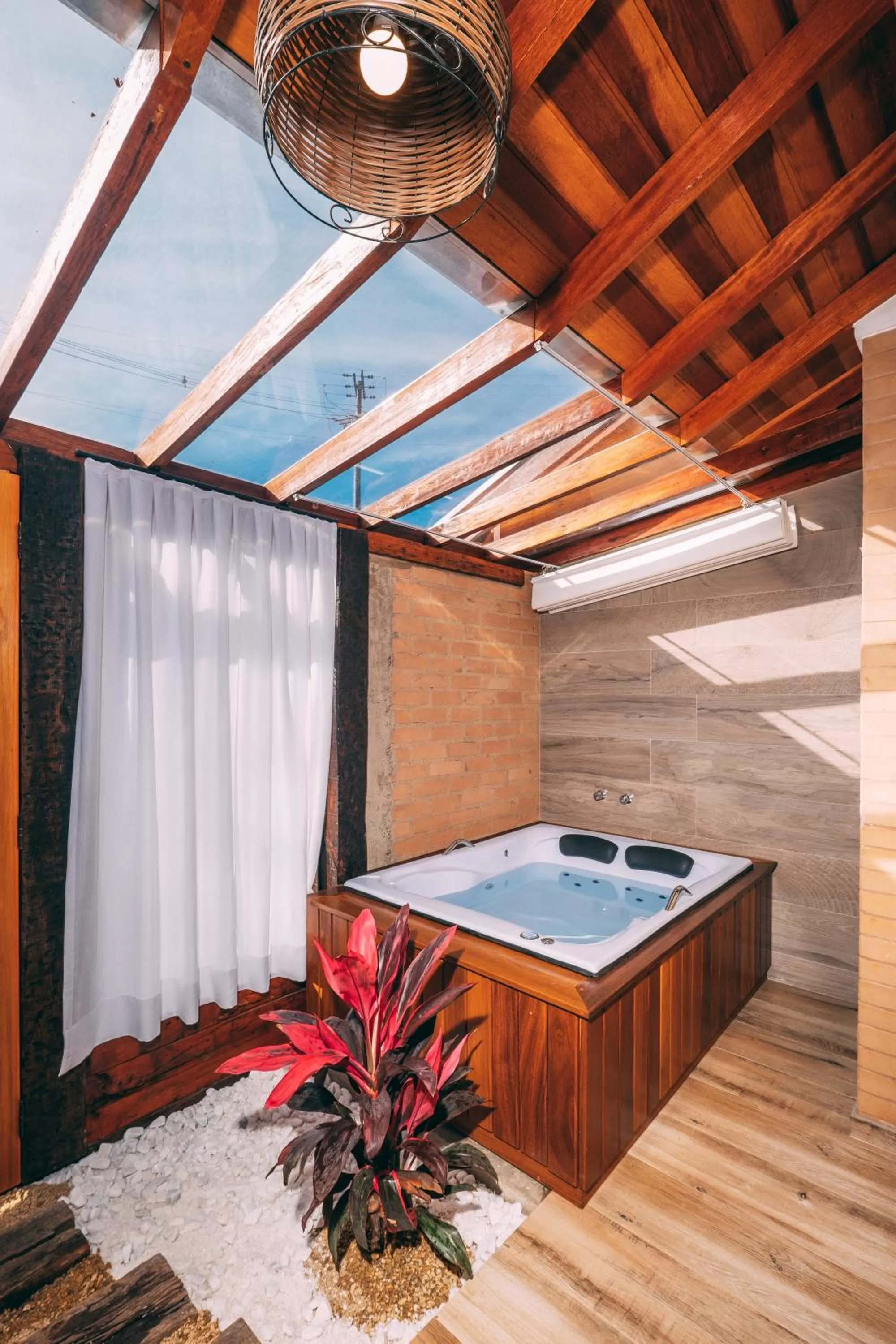 Garden in Pousada Trem Chic