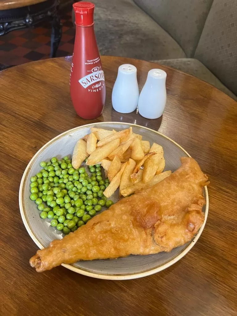 Food and drinks in The Black Horse Inn