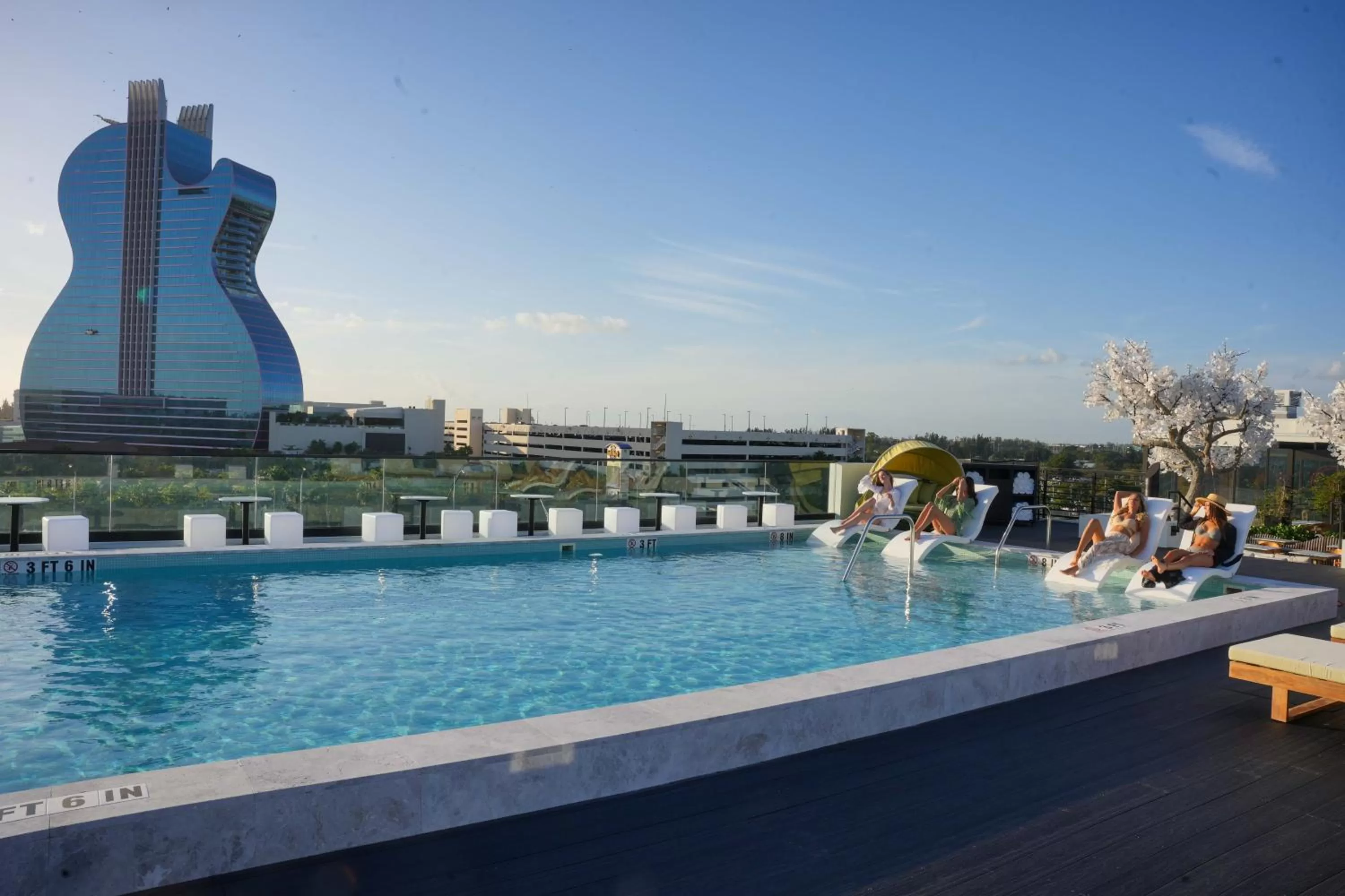 Swimming pool in Dolce by Wyndham Hollywood