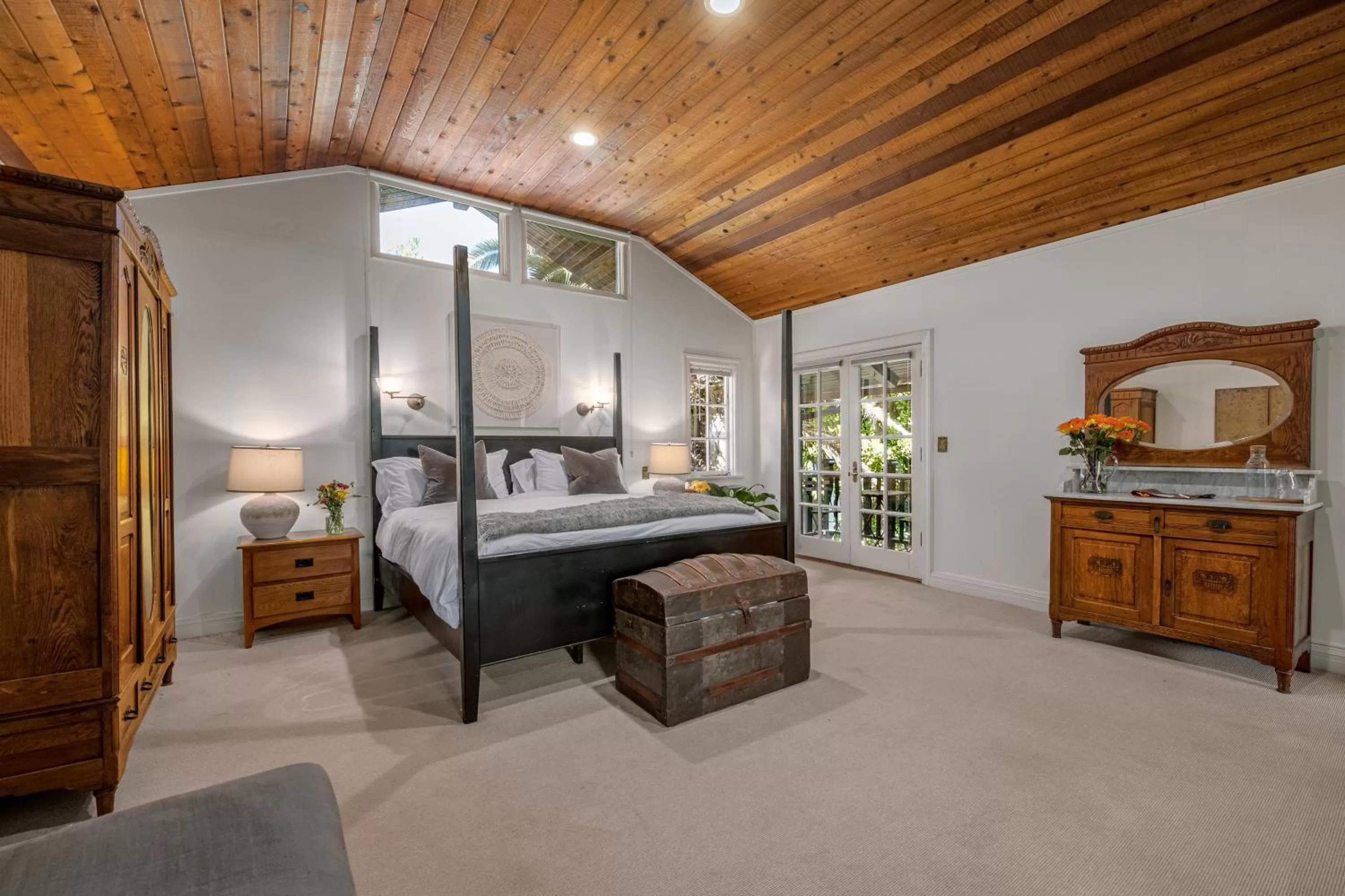 Bed in Venice Beach House