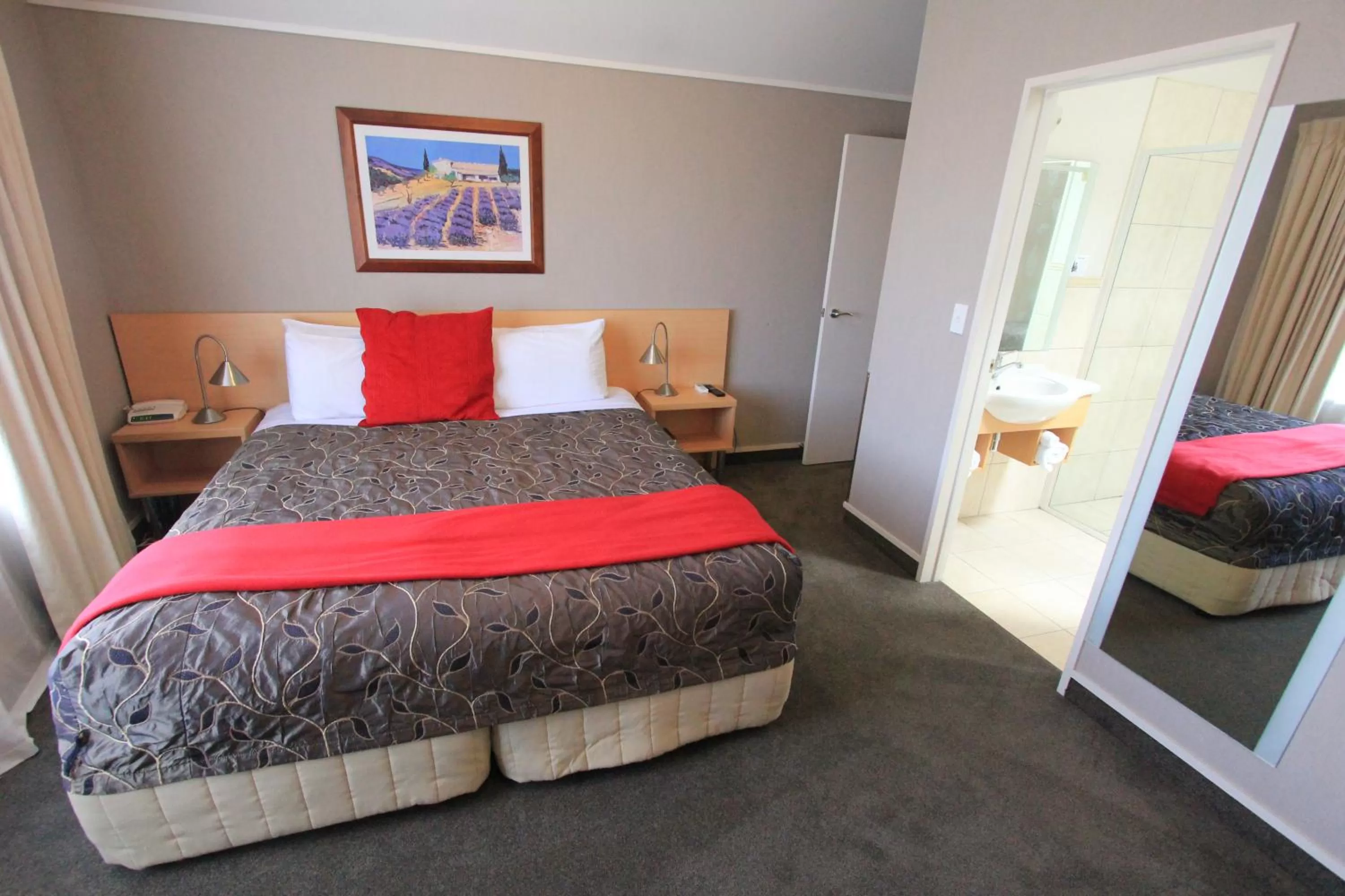 Bedroom in Voyager Apartments Taupo