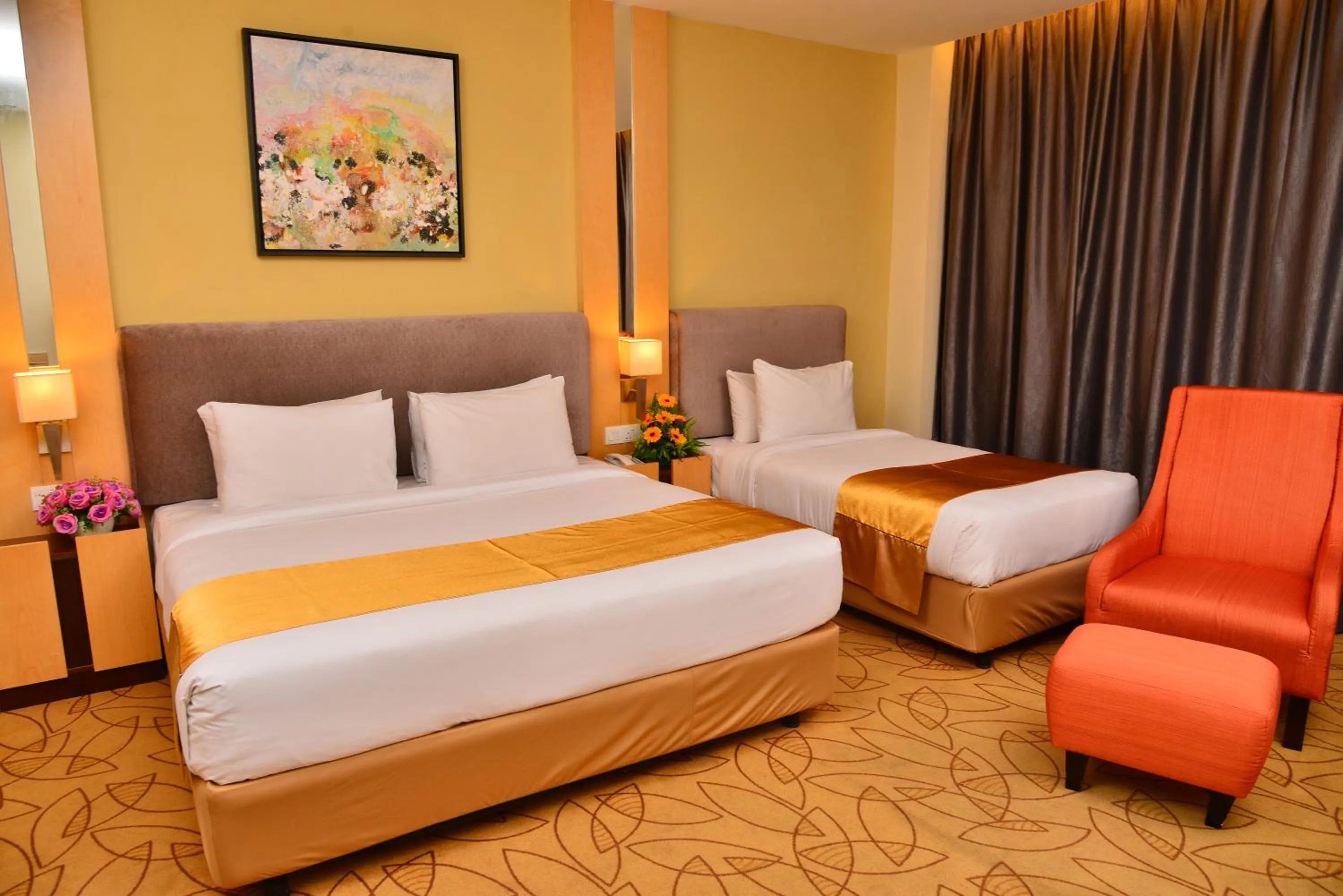Bed in Metro Hotel Bukit Bintang