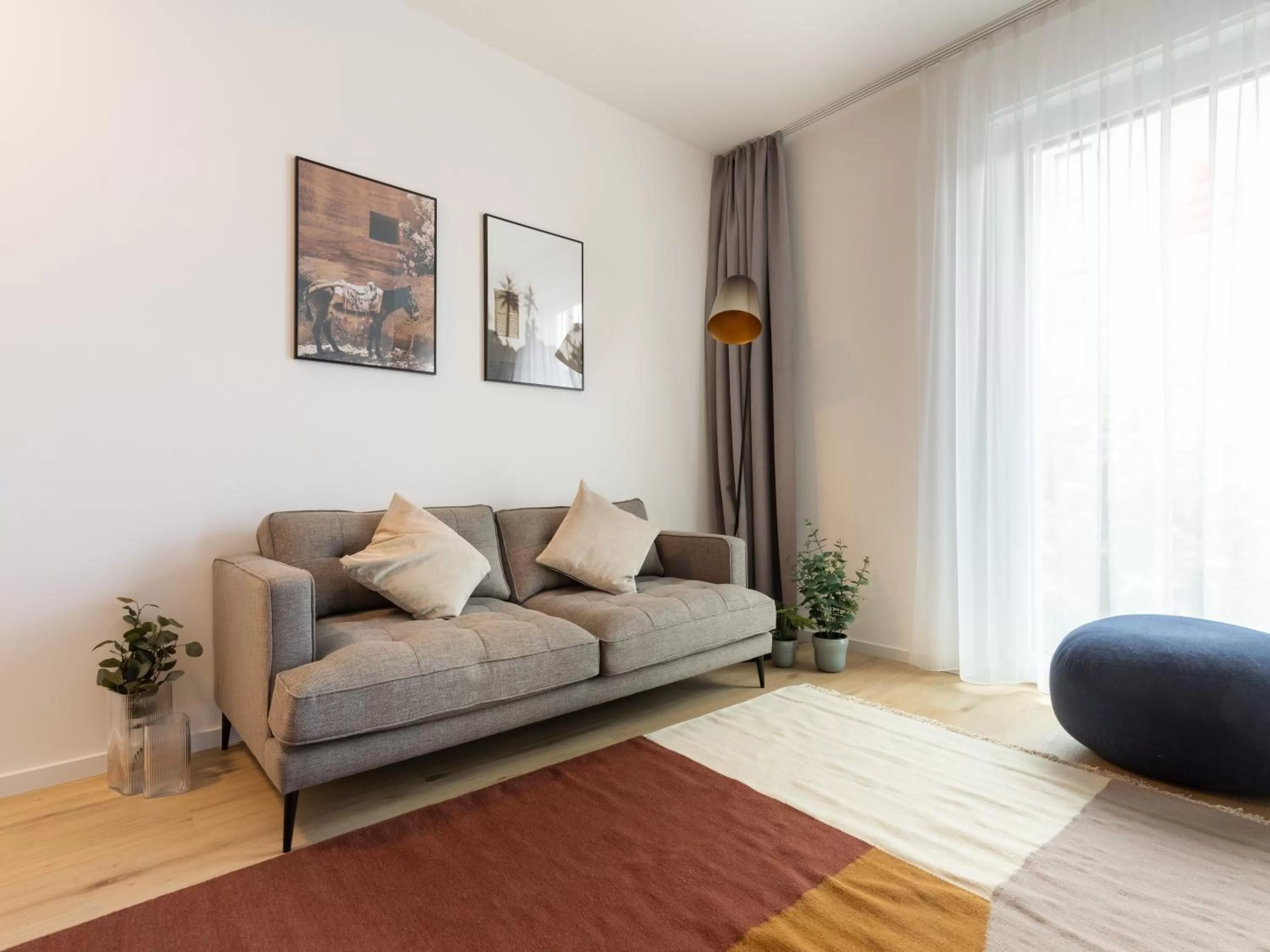 Seating area in Limehome Gütersloh Eickhoffstraße