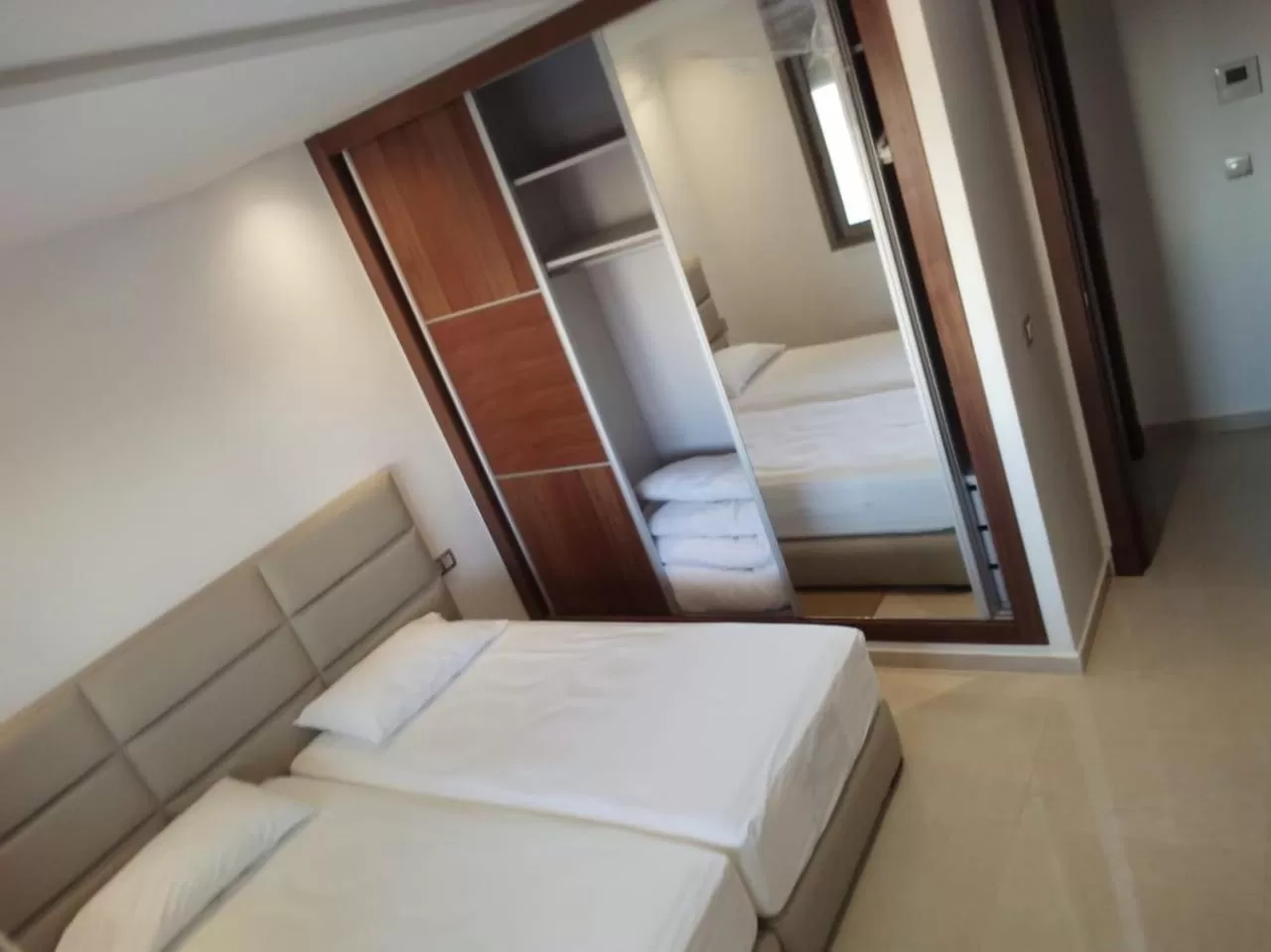 Bed in RESIDENCE PUERTO MARINA Corniche d'Asilah