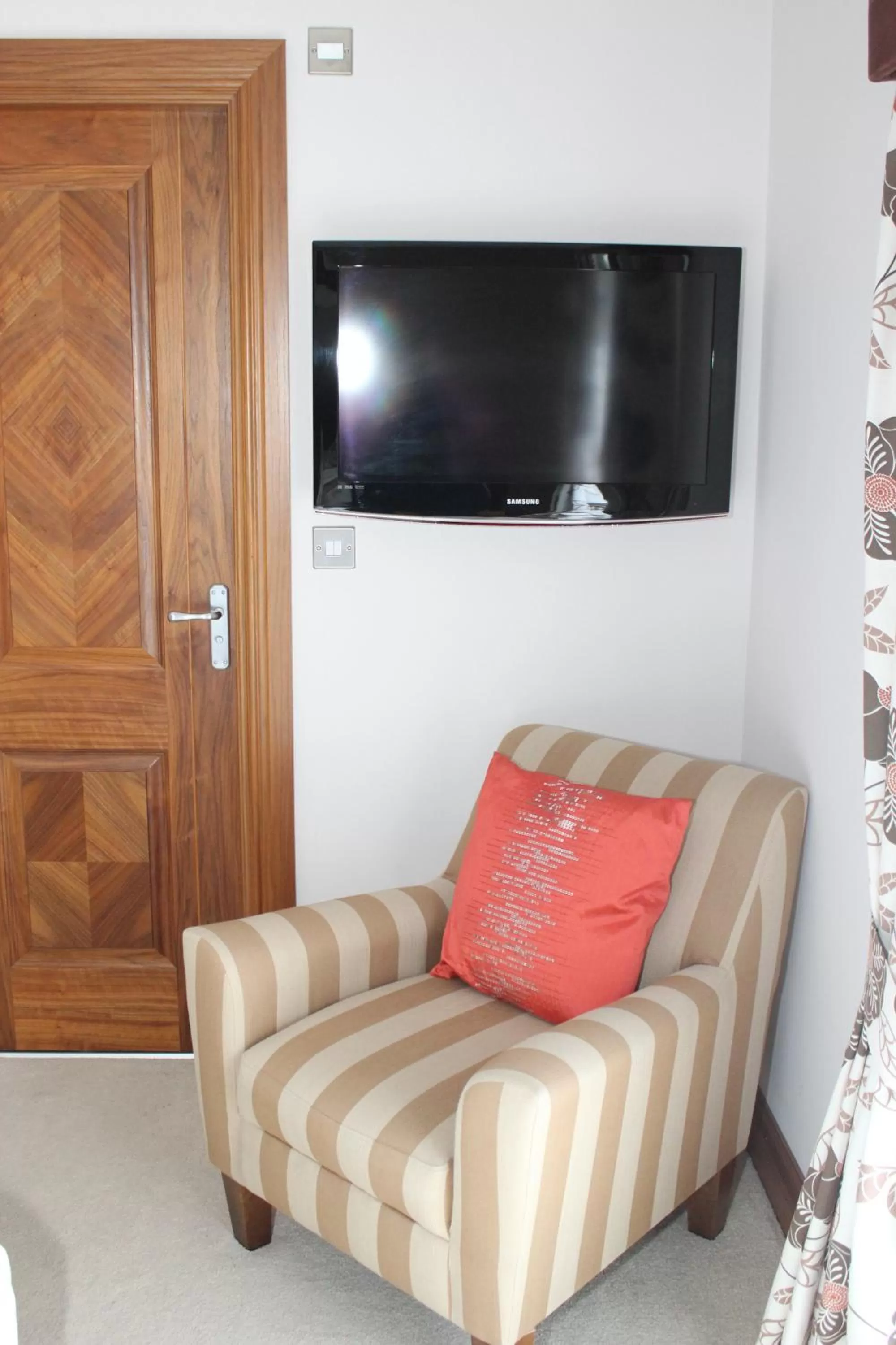 Seating area in Backbrae House B&B